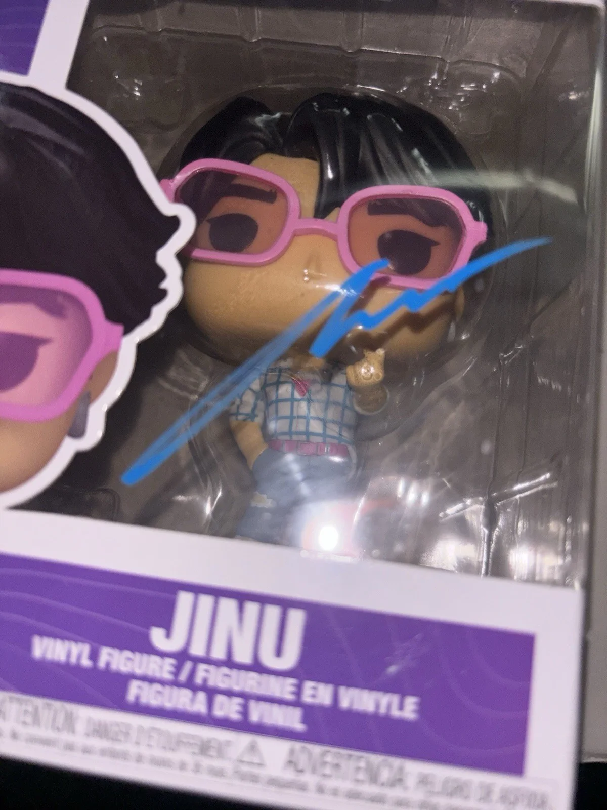 Ahn Hyo Seop — Ahn Hyo Seop Signed Funko Pop #2259 K-Pop Demon Hunters w Video Proof, image 4