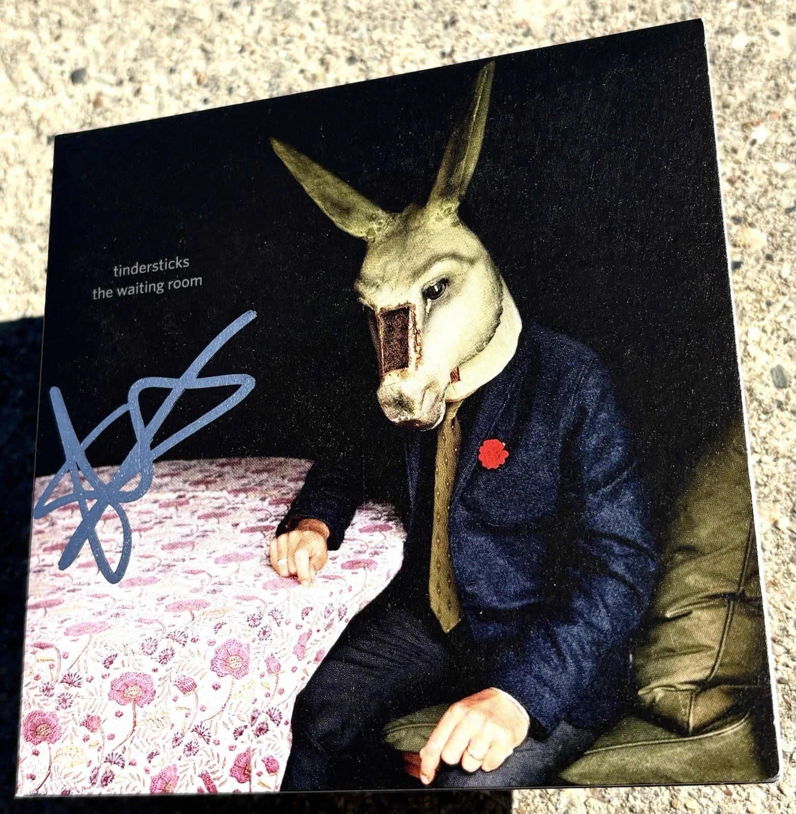 TINDERSTICKS Stuart Staples SIGNED CD JSA COA The Waiting Room, image 2