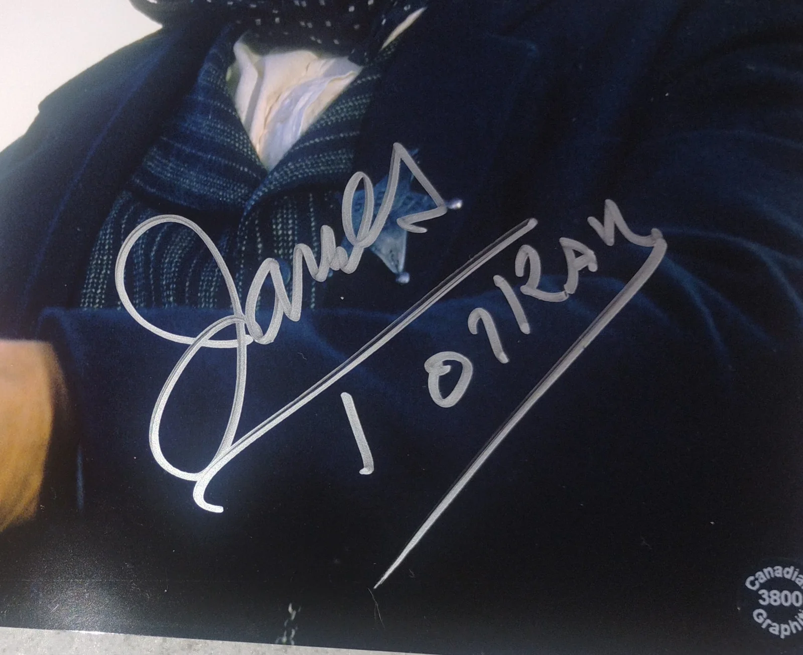 James Tolkan Hand Signed 8x10 Photo OPix COA Back To The Future NO US TARIFFS, image 3