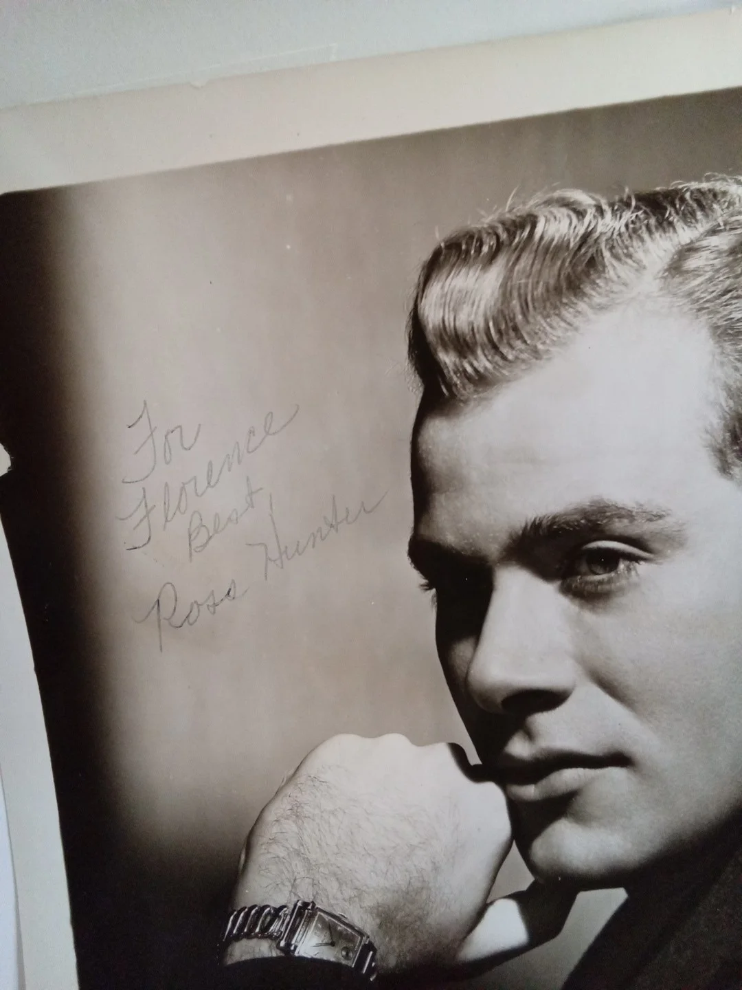 Ross Hunter Signed 8x10 Photo "Airport" Producer JSA Authenticated, image 3