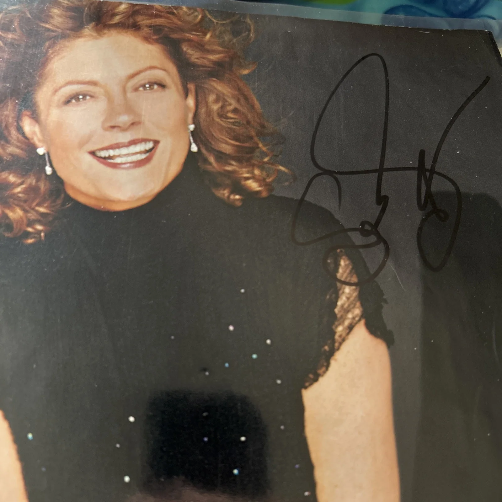 Susan sarandon — Susan Sarandon Signed Autograph Magazine Page, image 3
