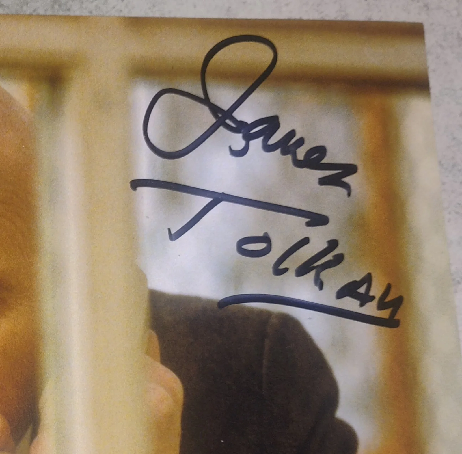 James Tolkan Hand Signed 8x10 Photo OPix COA Back To The Future NO US TARIFFS, image 3