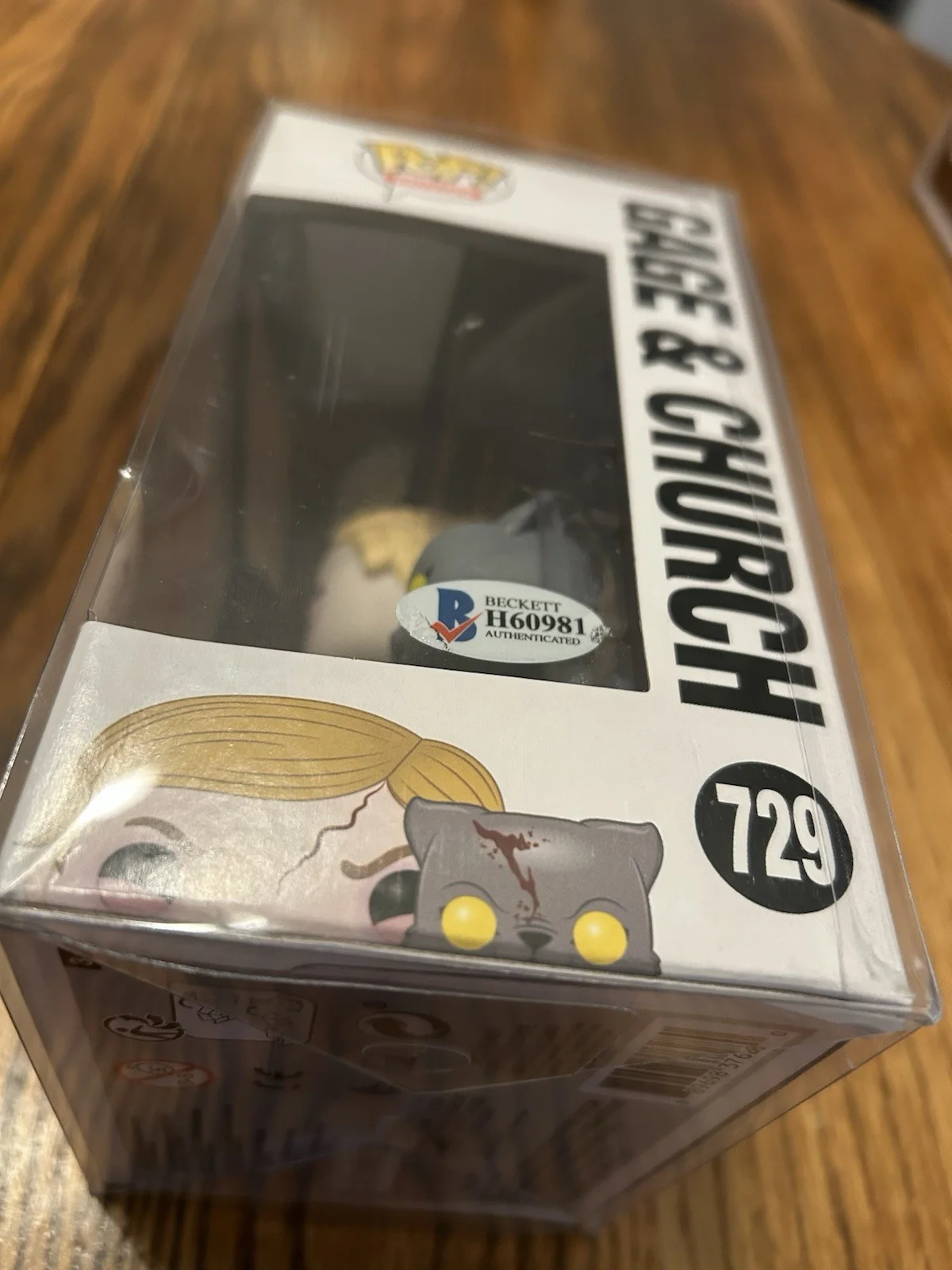 Miko Hughes — Miko Hughes Signed Funko POP! Pet Sematary - Gage & Church - Beckett COA, изображение 3