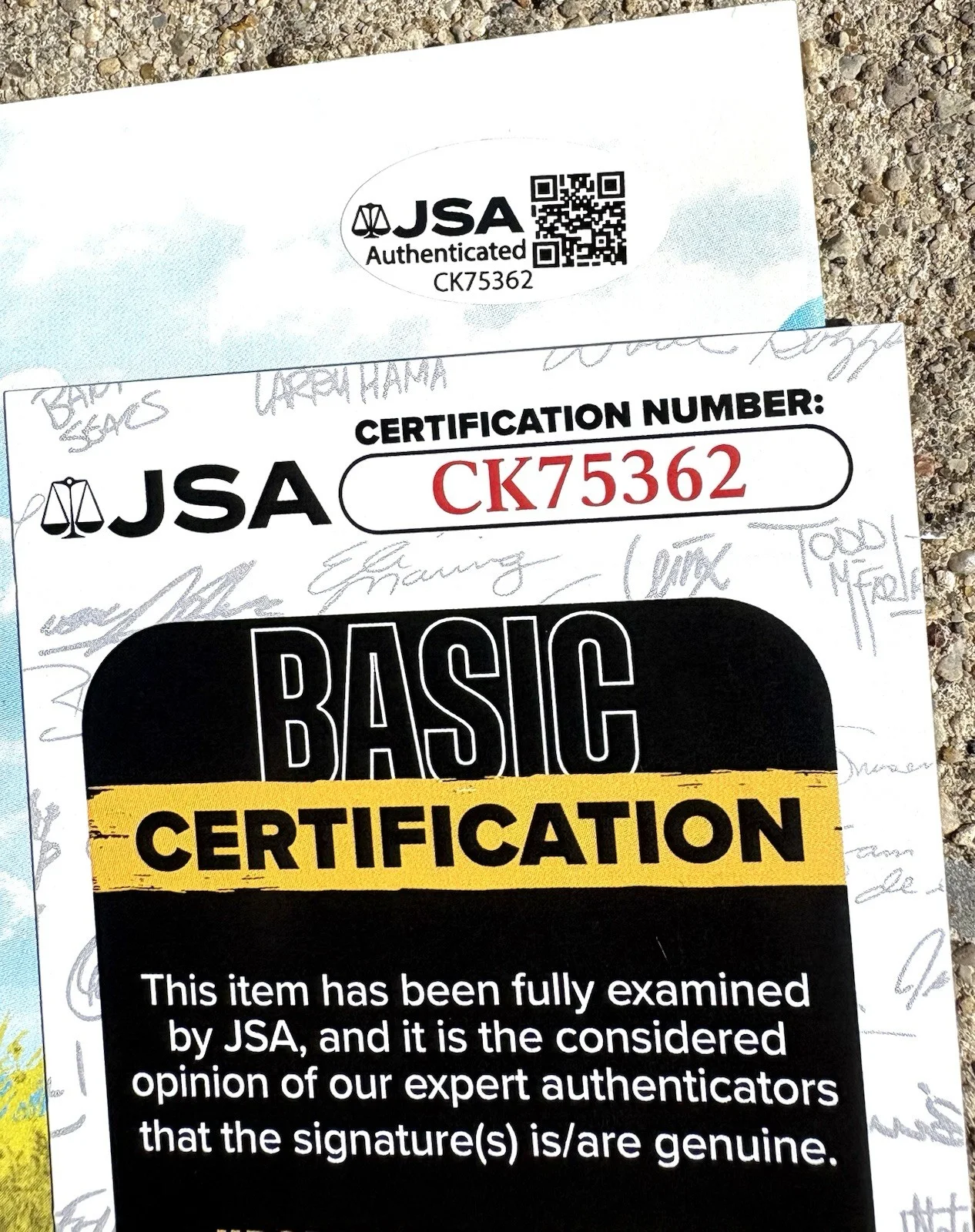 PAUL OAKENFOLD SIGNED CD JSA COA Creamfields, image 2