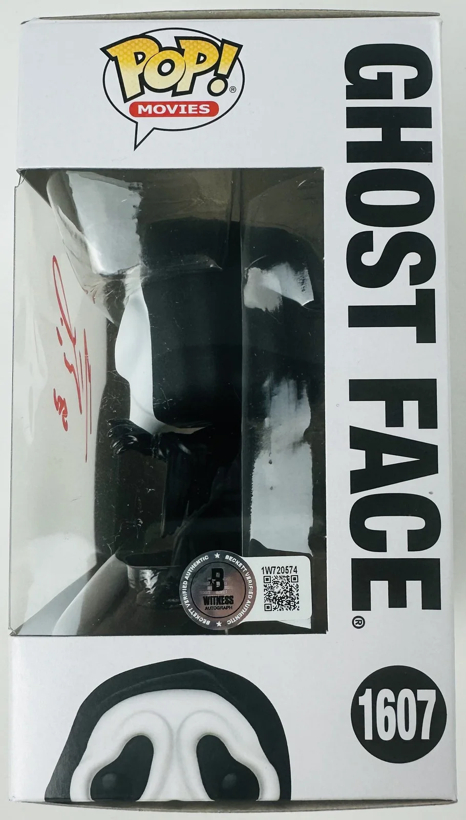Matthew Lillard — Matthew Lillard signed Ghostface Funko 1607 Scream Stu Macher autograph BAS 574, изображение 2