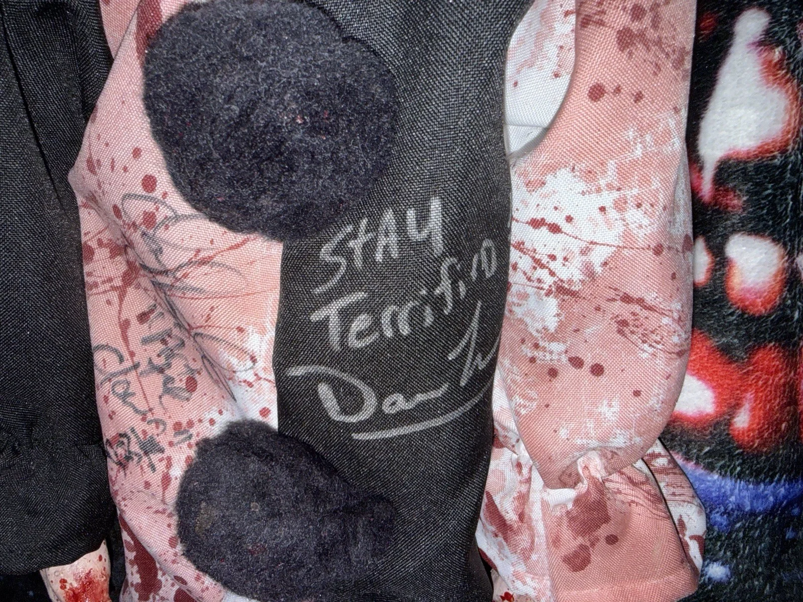 Terrifier signed art the clown ragdoll damien leone david howard thorton, изображение 3
