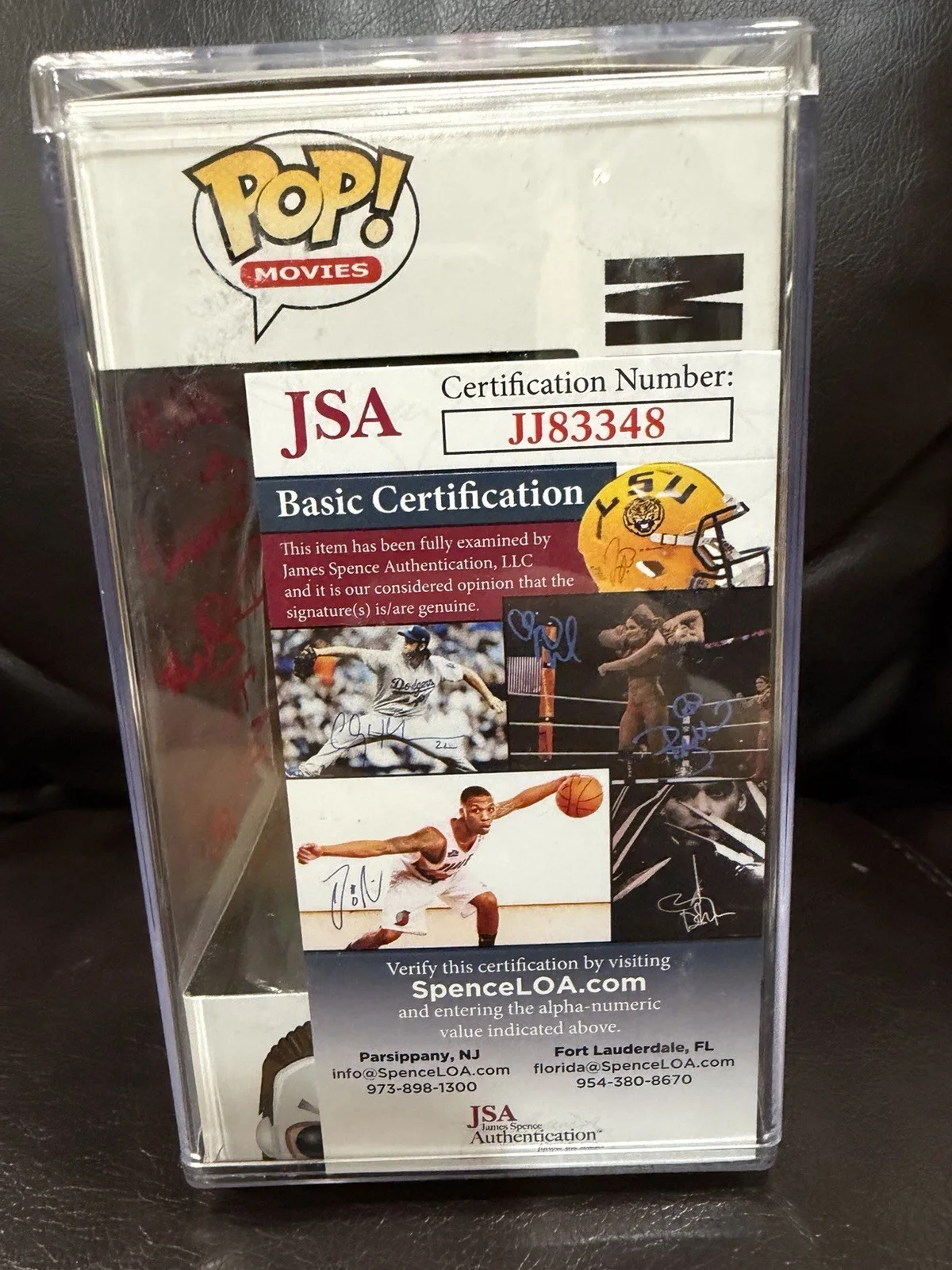 Funko Pop #03 Michael Myers Don Shank Signed Halloween Collectible JSA Certified, image 2