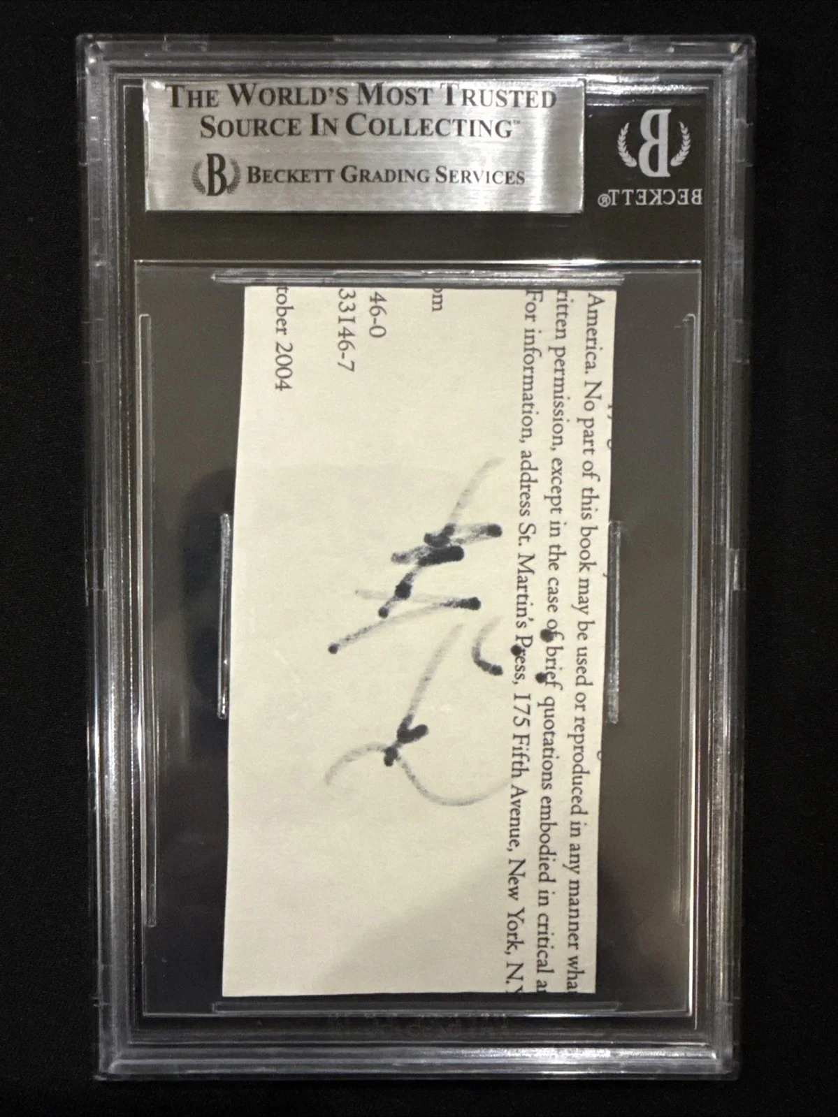 SEAN ASTIN Signed Cut BGS Slab Authentic Autograph Actor Goonies LOTR, image 2