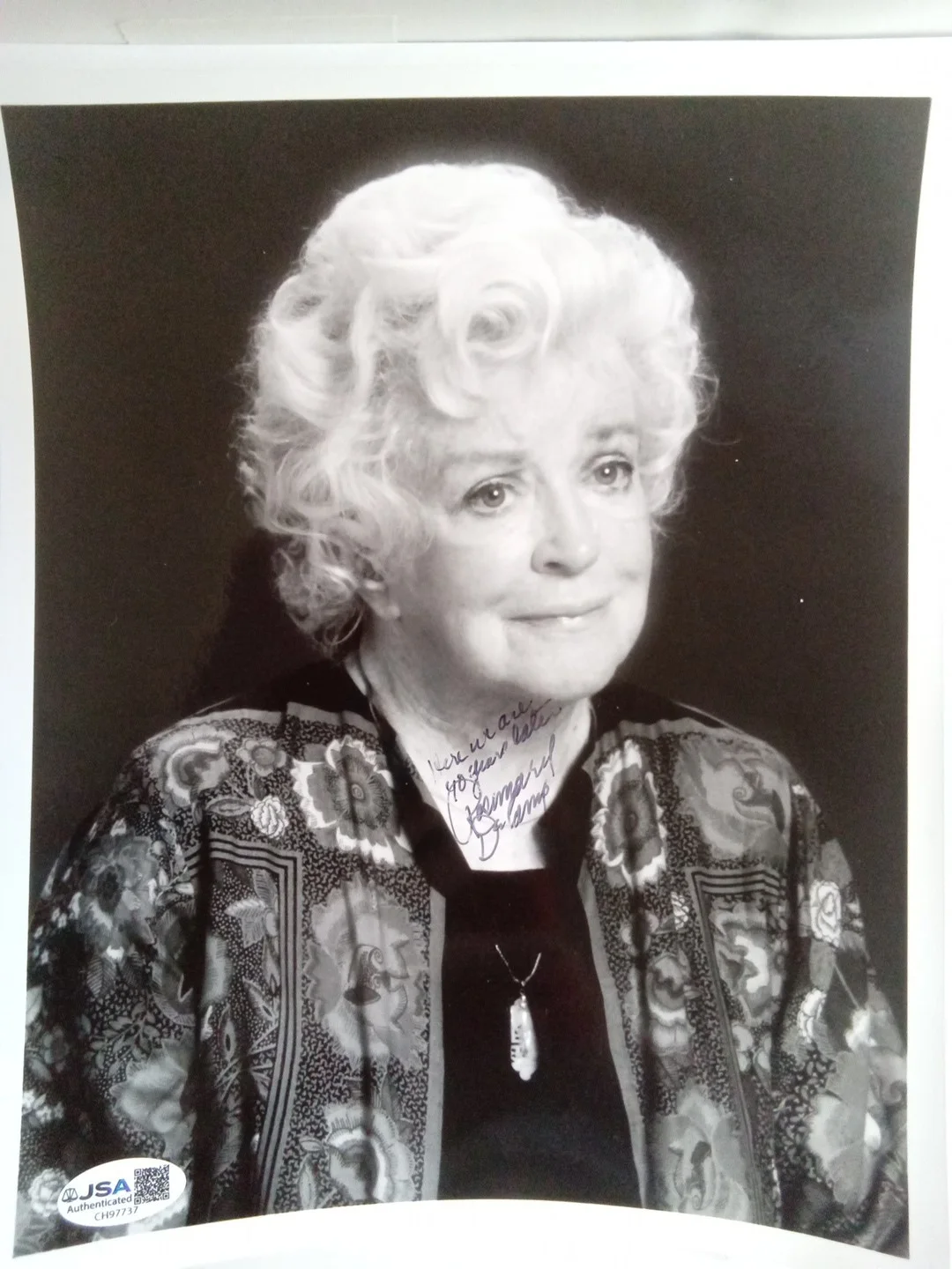 Rosemary DeCamp Signed 8x10 Photo Petticoat Junction Legend JSA, image 2