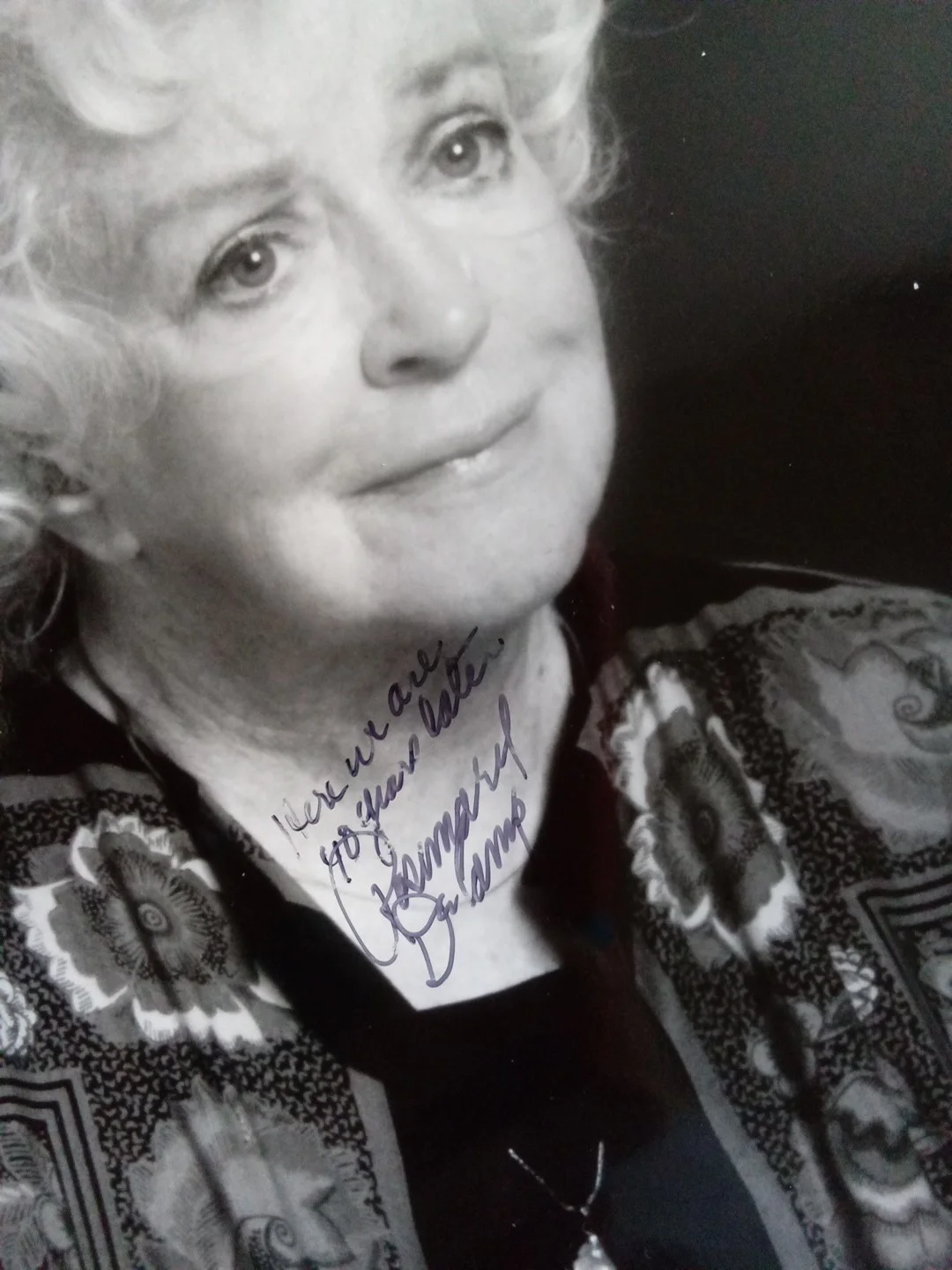 Rosemary DeCamp Signed 8x10 Photo Petticoat Junction Legend JSA, image 3