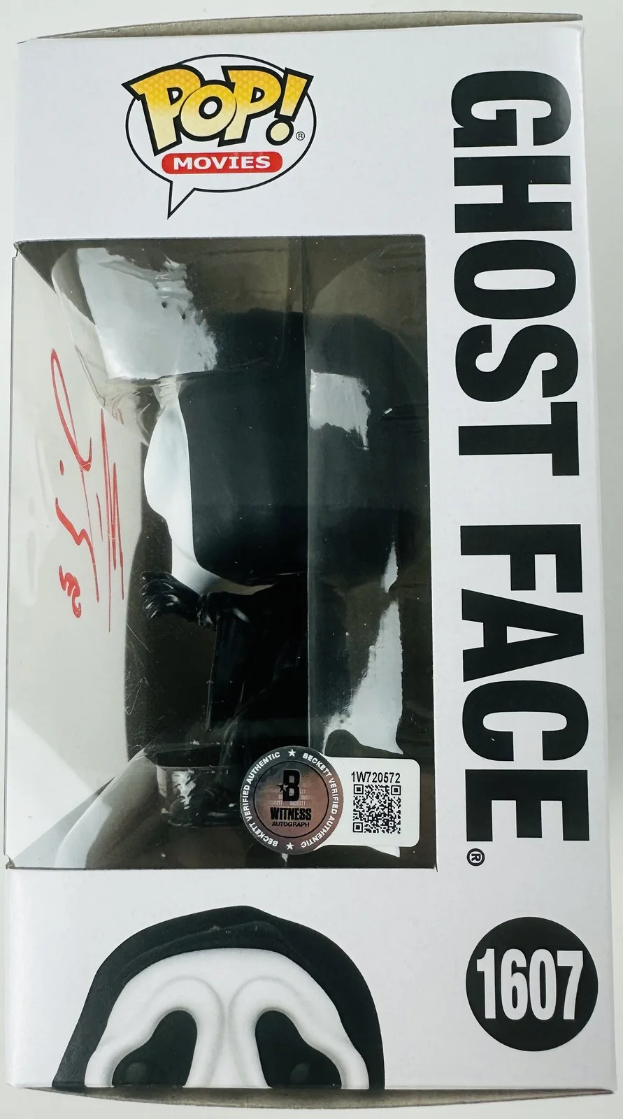 Matthew Lillard — Matthew Lillard signed Ghostface Funko 1607 Scream Stu Macher autograph BAS 572, изображение 2