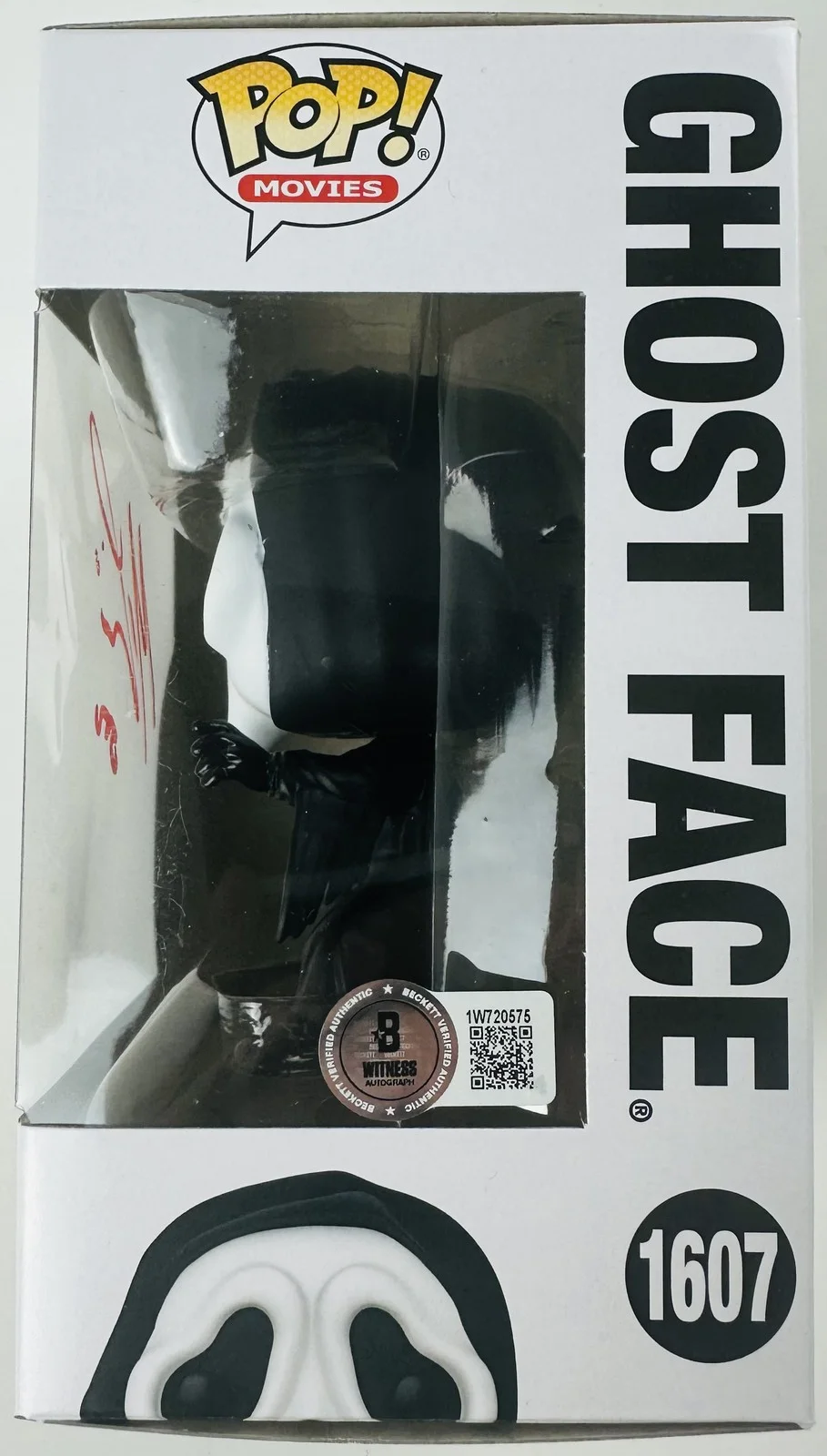 Matthew Lillard — Matthew Lillard signed Ghostface Funko 1607 Scream Stu Macher autograph BAS 575, изображение 2