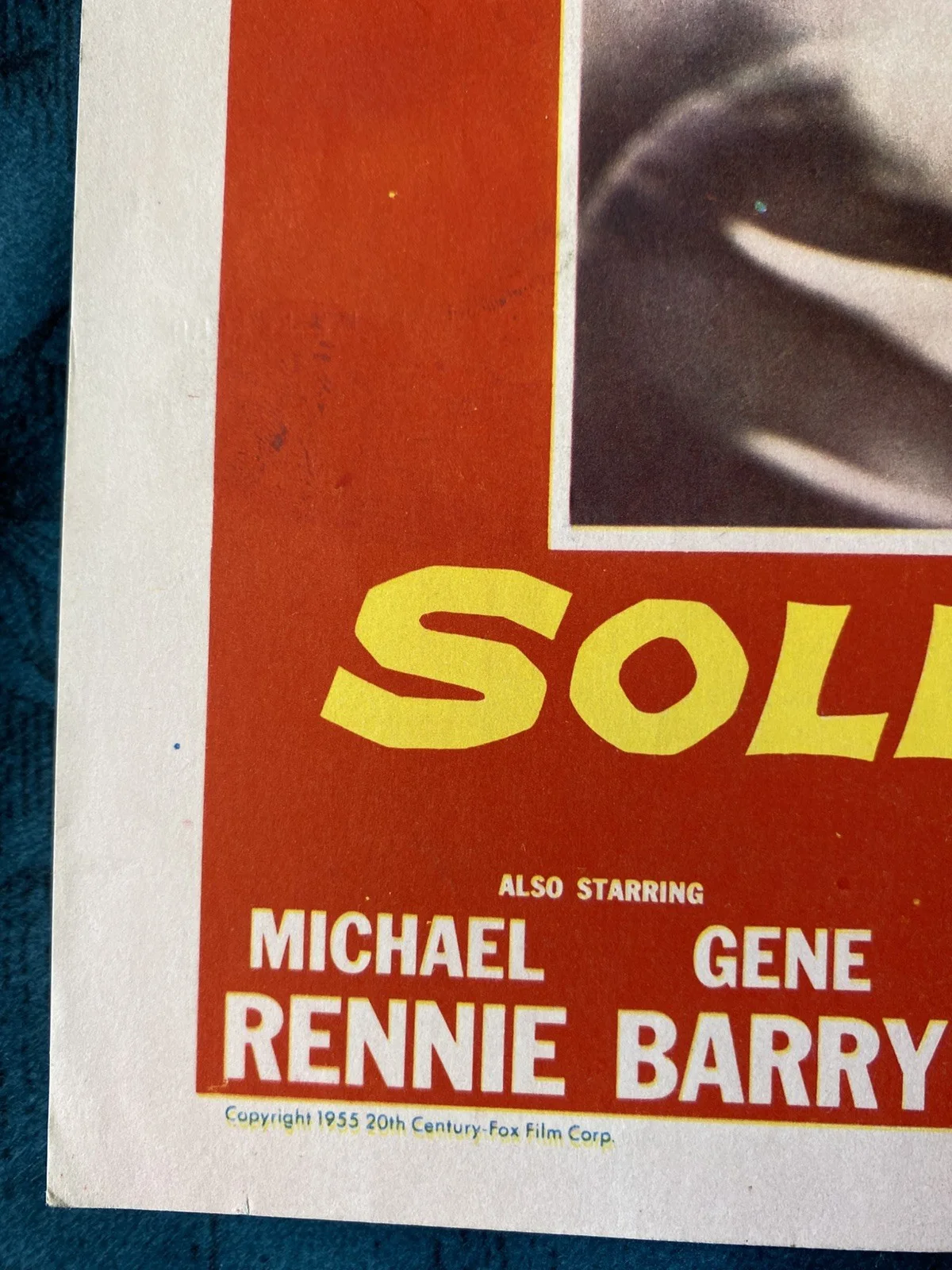 Soldier of Fortune 1956 original lobby card Clark Gable, Susan Hayward, изображение 5