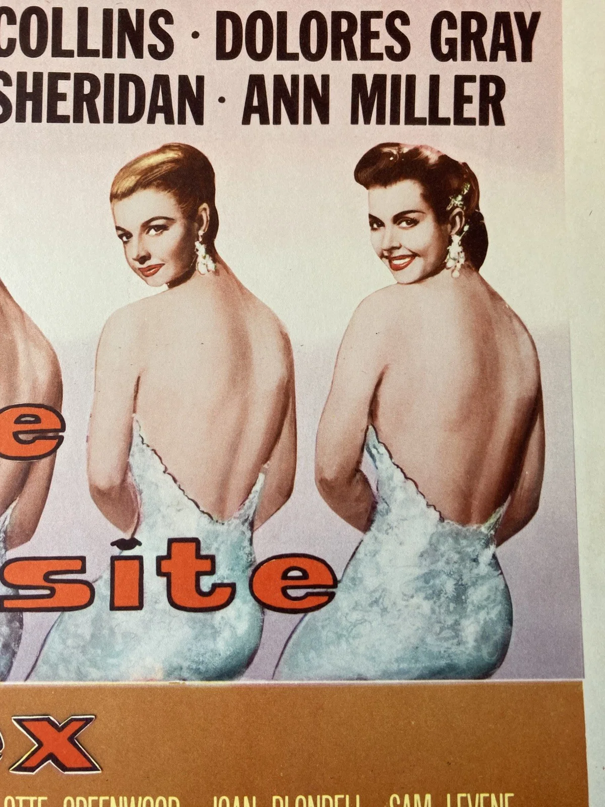 The Opposite Sex Original Lobby Card 1956 Joan Collins Leslie Nielsen, изображение 4