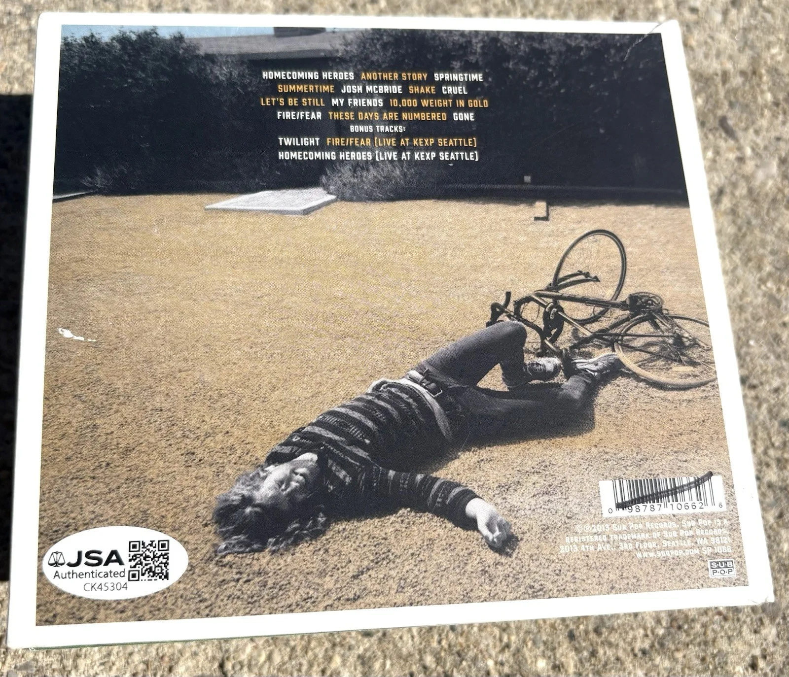THE HEAD AND THE HEART SIGNED CD JSA COA Let’s Be Still, image 4