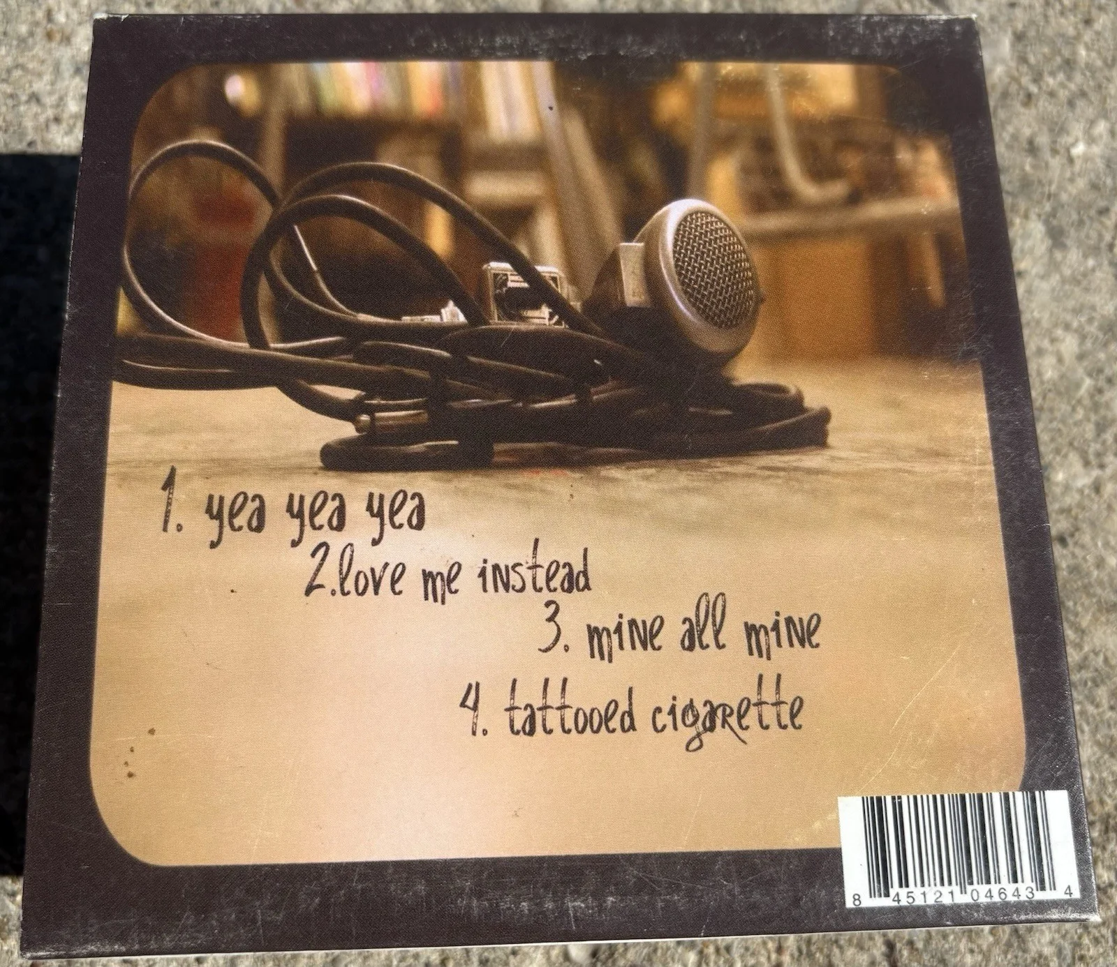 KOLTON MOORE SIGNED CD Love Me Instead EP, image 2