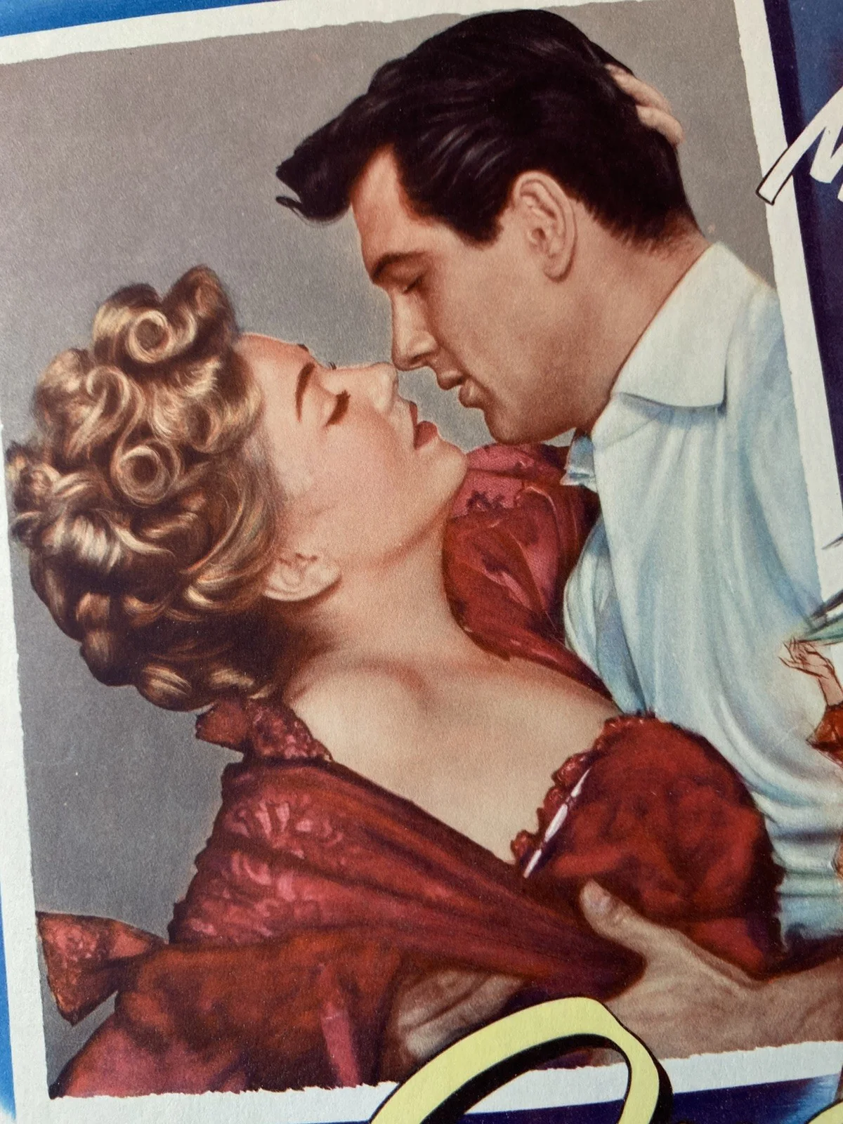 One Desire 1955 original lobby card Anne Baxter, Rock Hudson, Julie Adams, изображение 5