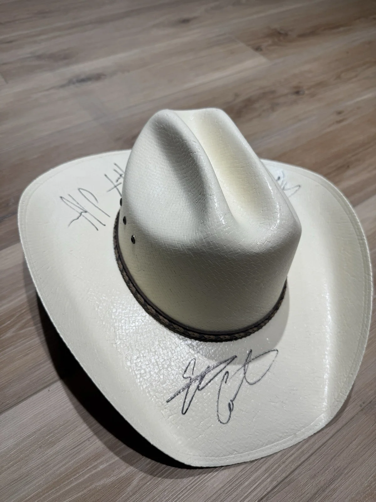 Signed Cowboy Hat - Autographed - Country Music 2014, image 2
