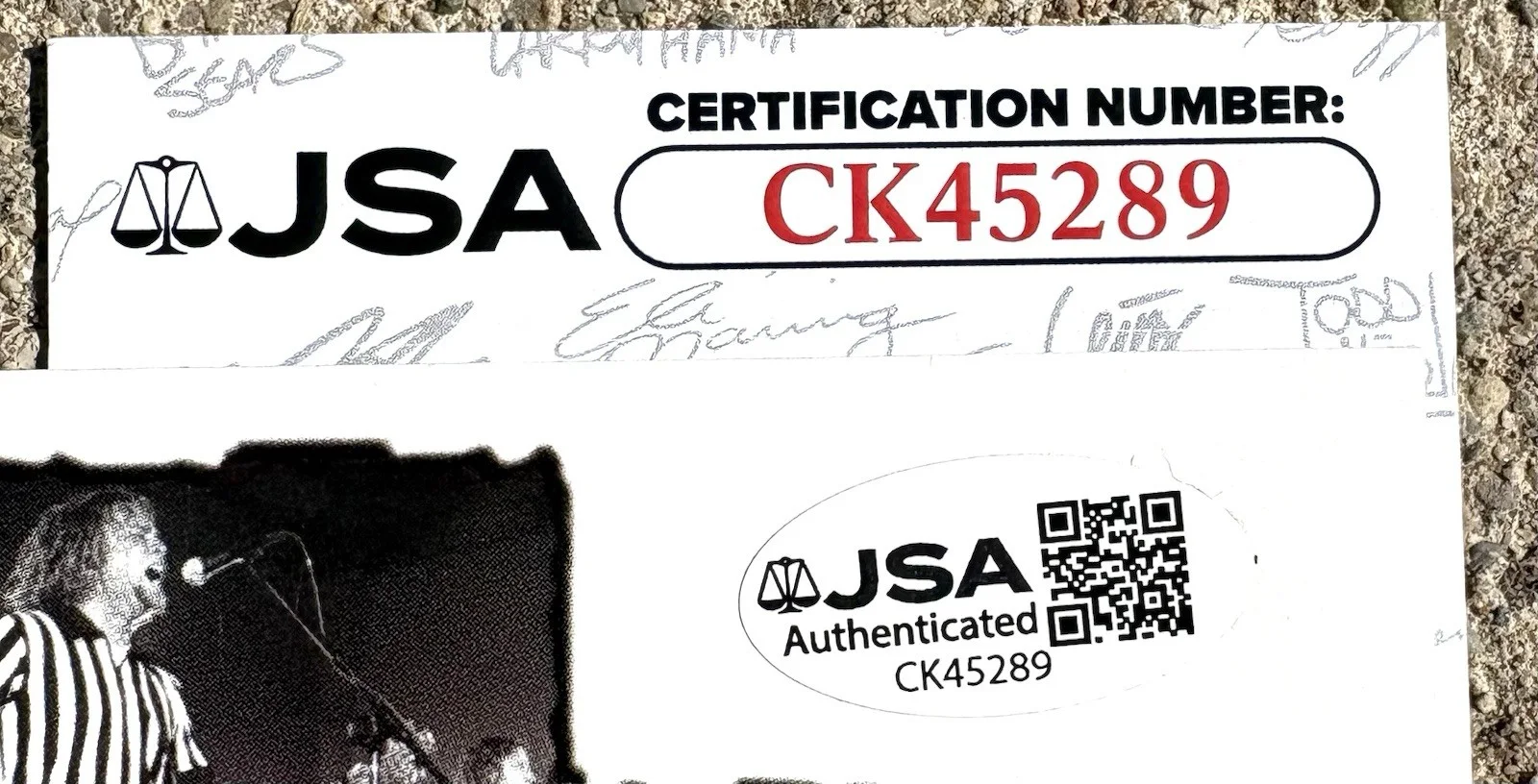 SKILLET Band SIGNED CD JSA COA, image 2