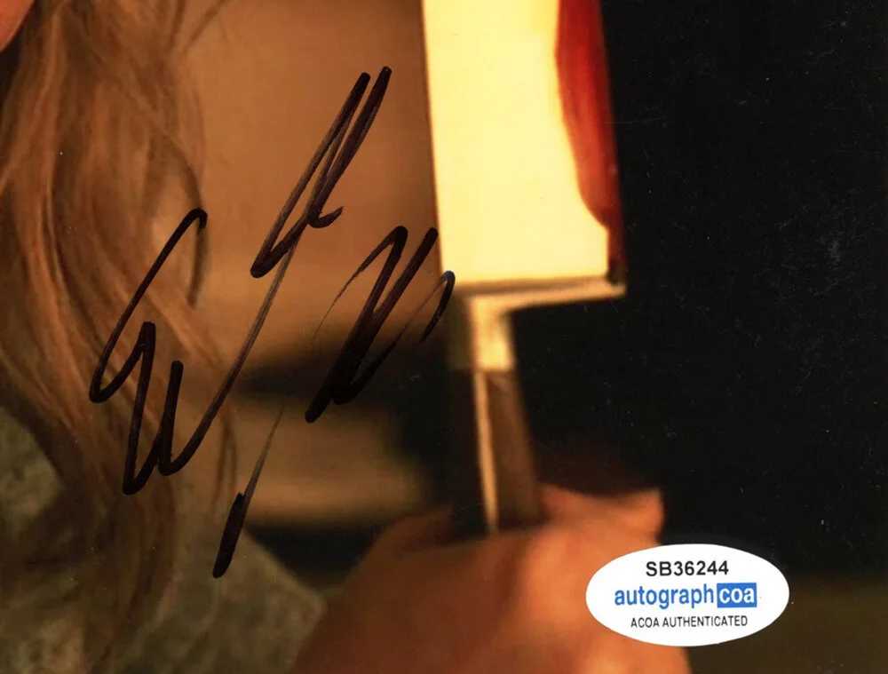 ELISABETH MOSS — Elisabeth Moss signed "THE INVISIBLE MAN" 8x10 Photo EXACT PROOF b ACOA ACOA, изображение 5