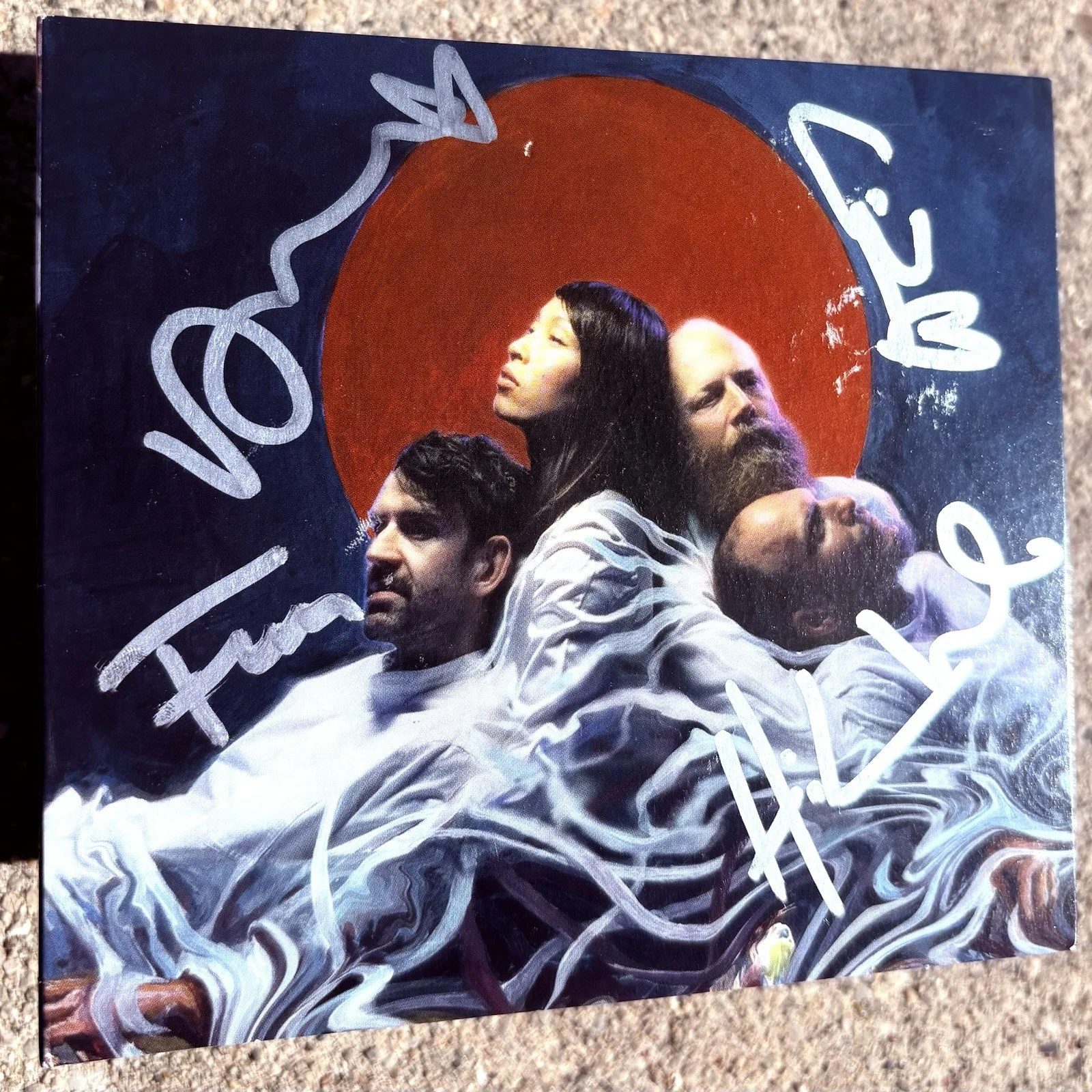 LITTLE DRAGON Band SIGNED CD JSA COA Slugs Of Love, image 2