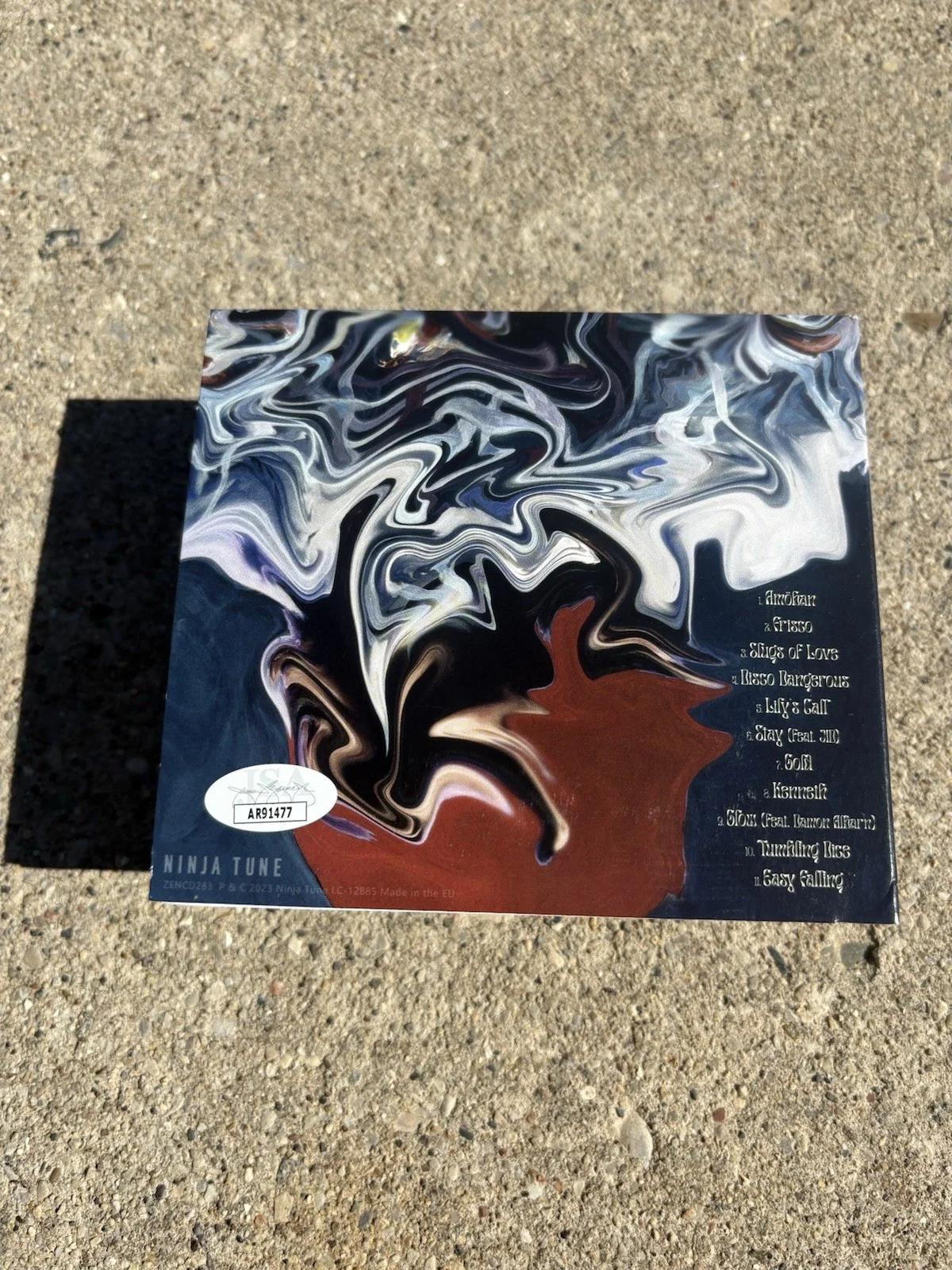 LITTLE DRAGON Band SIGNED CD JSA COA Slugs Of Love, image 3