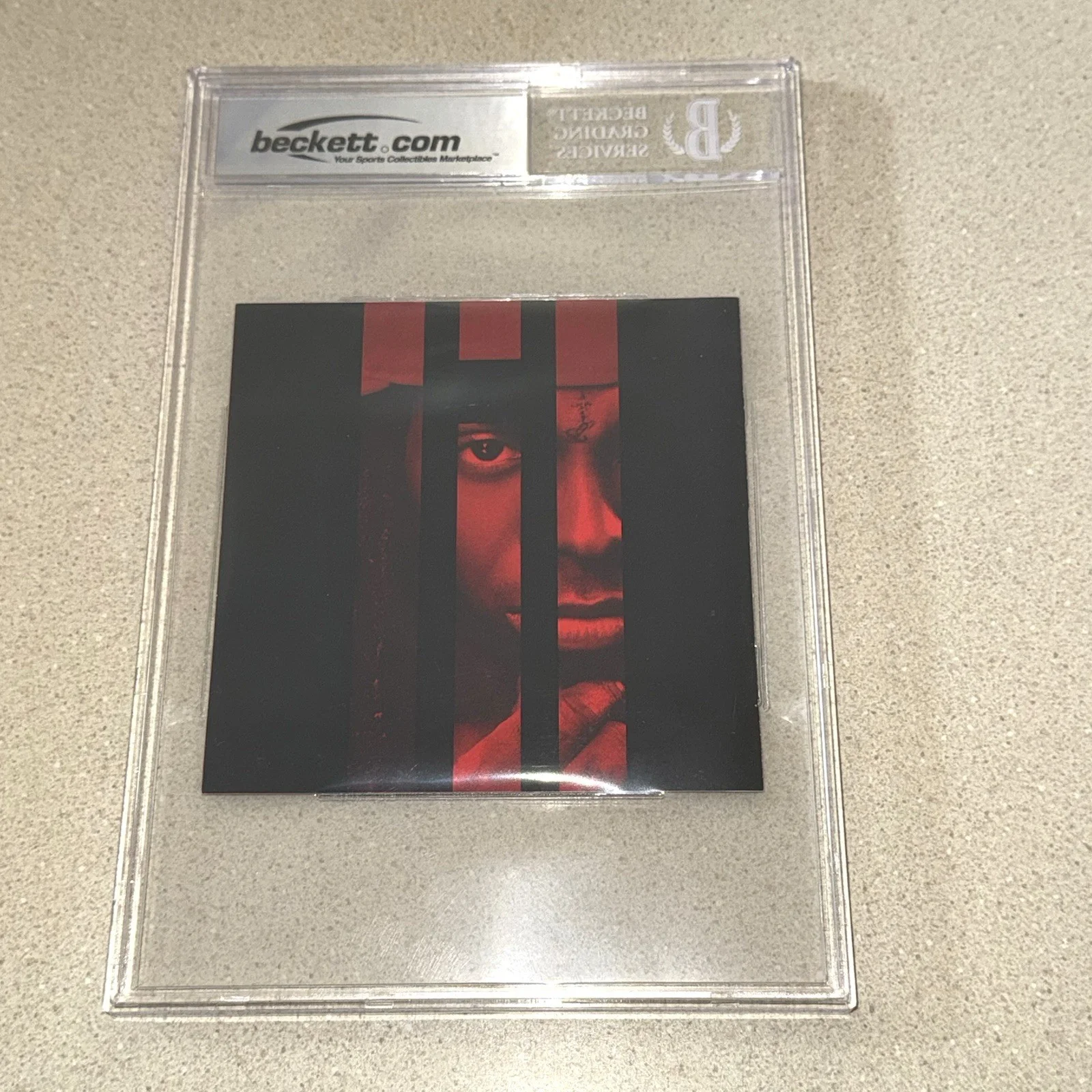 RAPPER LIL WAYNE signed autographed THA CARTER III CD BECKETT BAS SLABBED, image 4