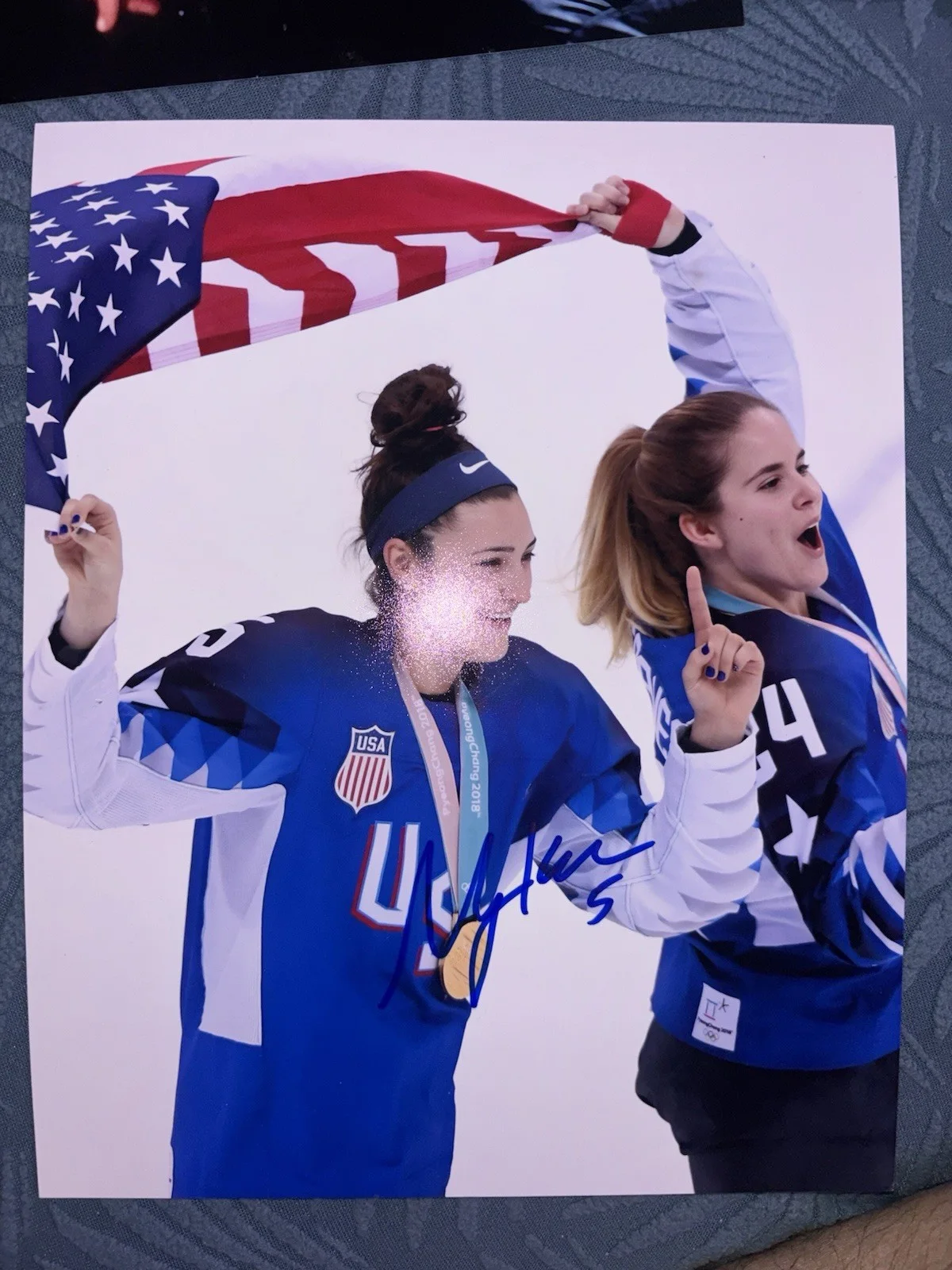 Megan Keller Signed 8x10 Photo – Authentic Autograph w/ Video Proof, image 2