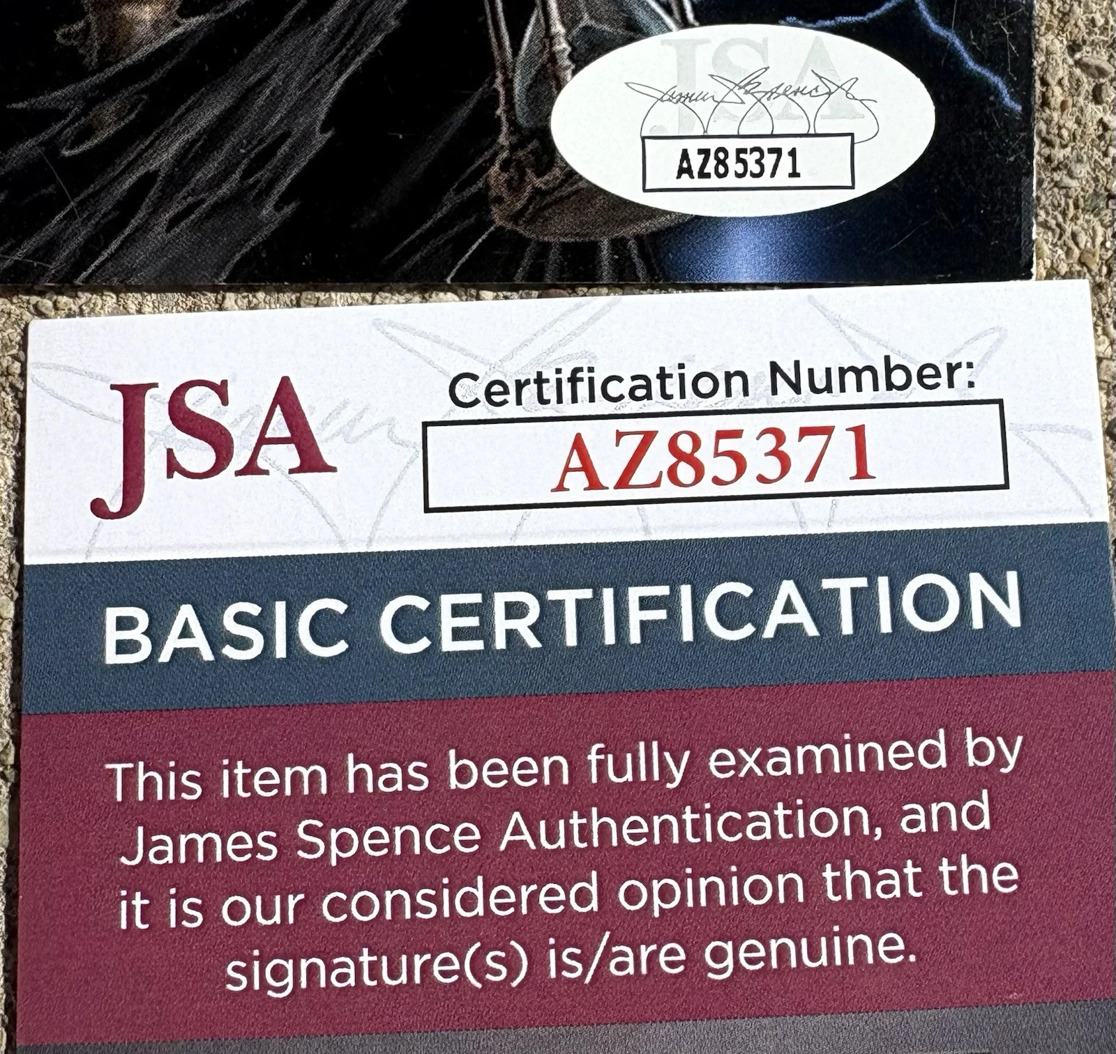 BLUE OYSTER CULT SIGNED CD JSA COA Alive In America, image 3