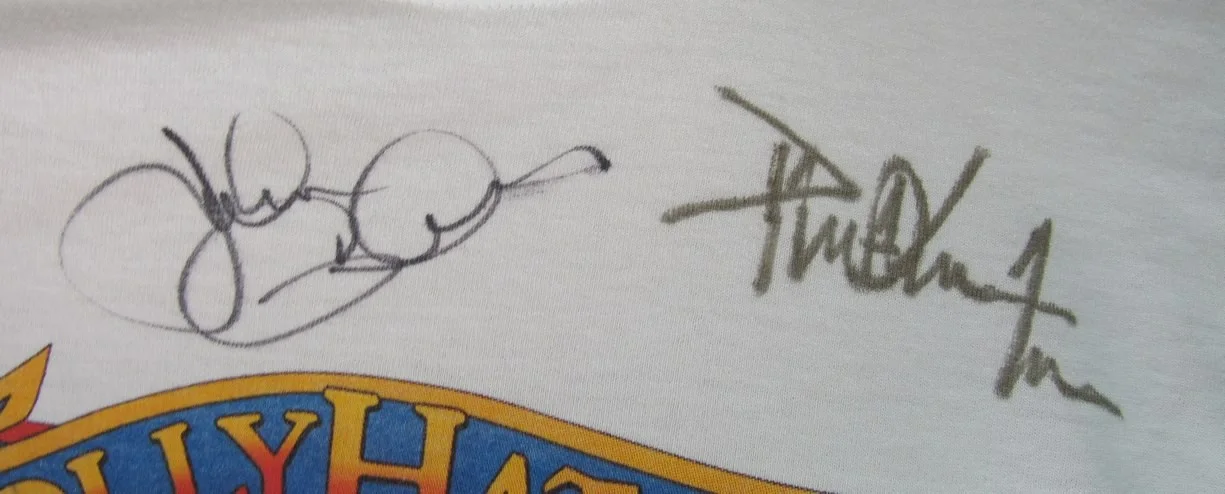 Molly Hatchet Signed/Autographed x2 T-Shirt Size 2XL New PSA/DNA 204910, image 2