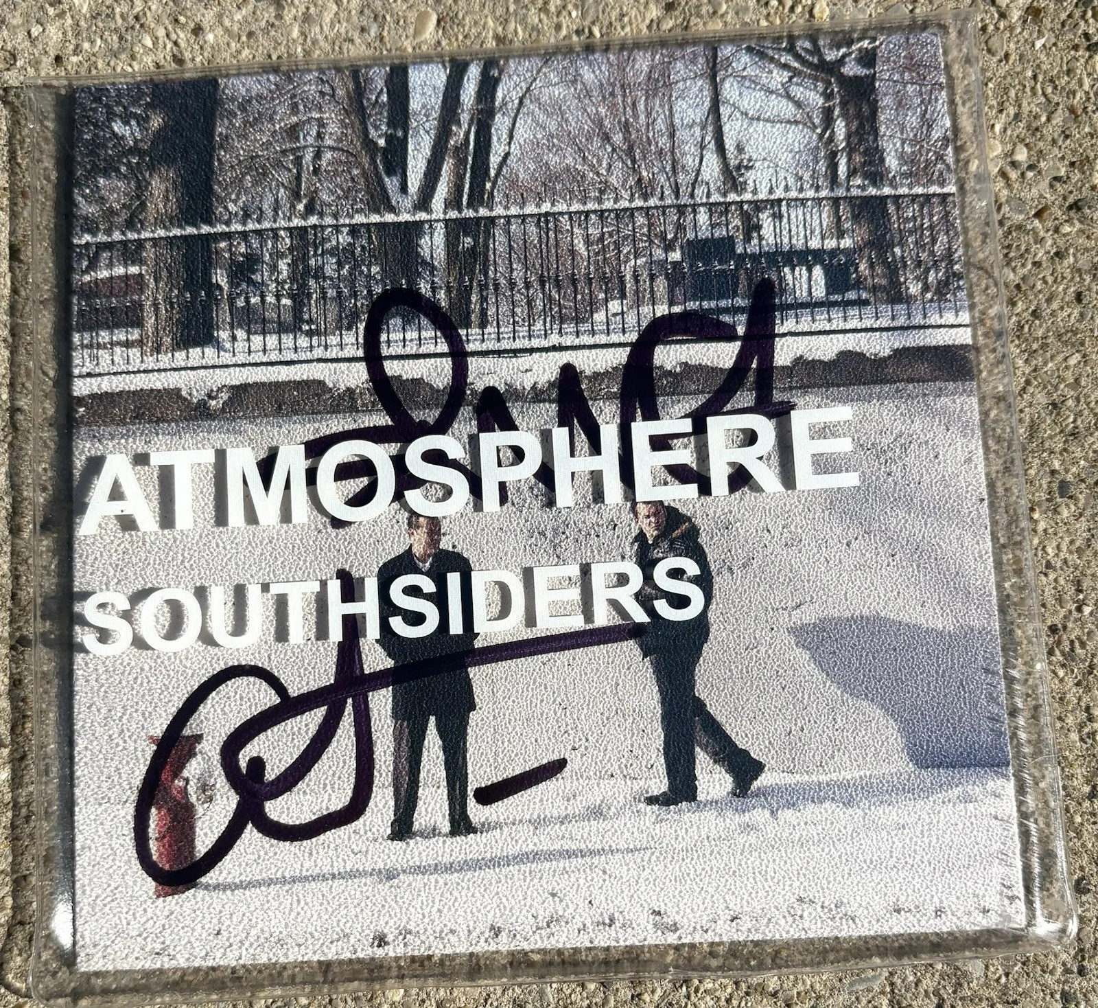 ATMOSPHERE Slug & Ant SIGNED CD JSA COA Southsiders Rhymesayers, image 2