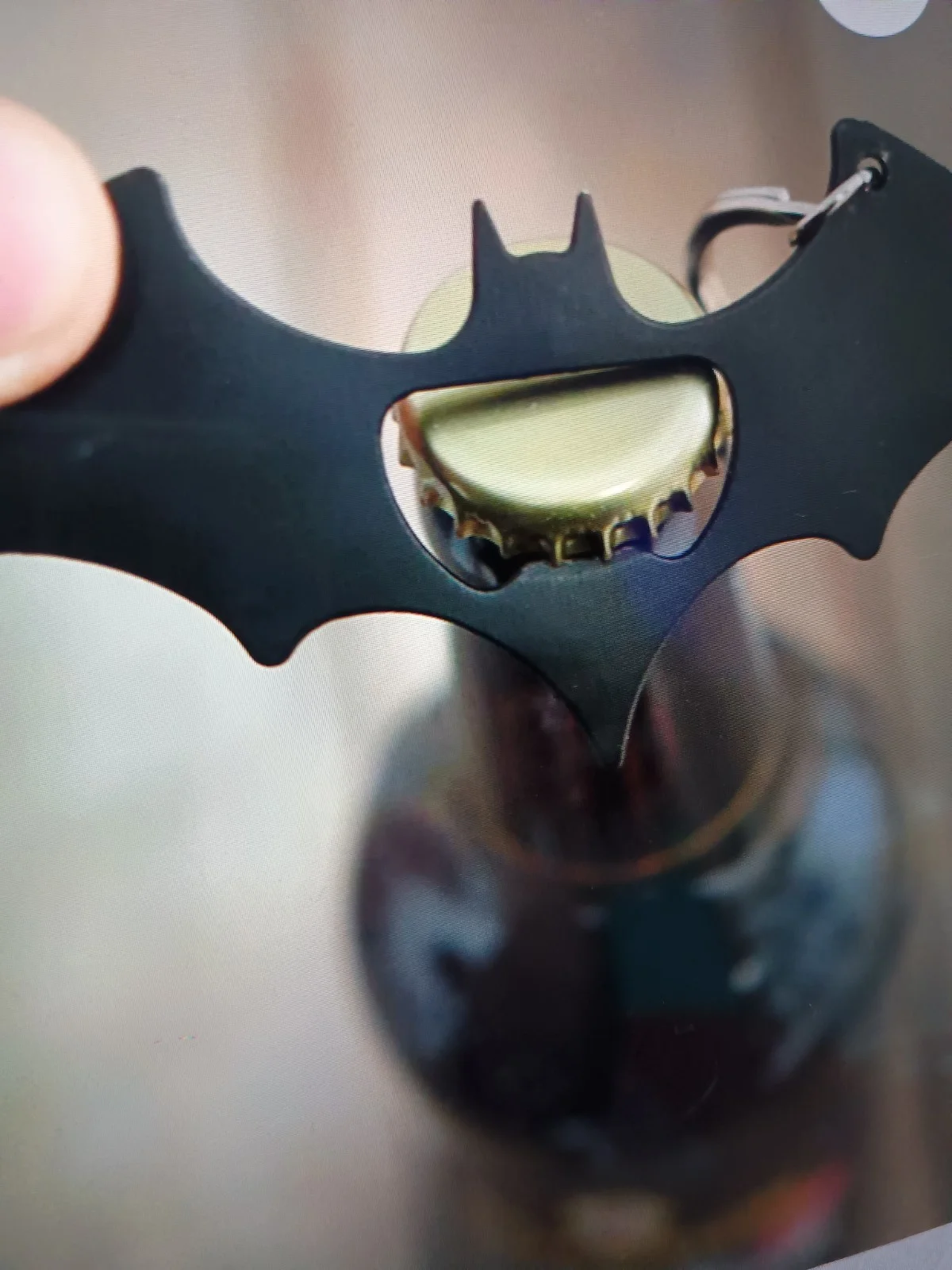 Batman Multi-tool Keyring bottle opener screwdriver NEW, image 2