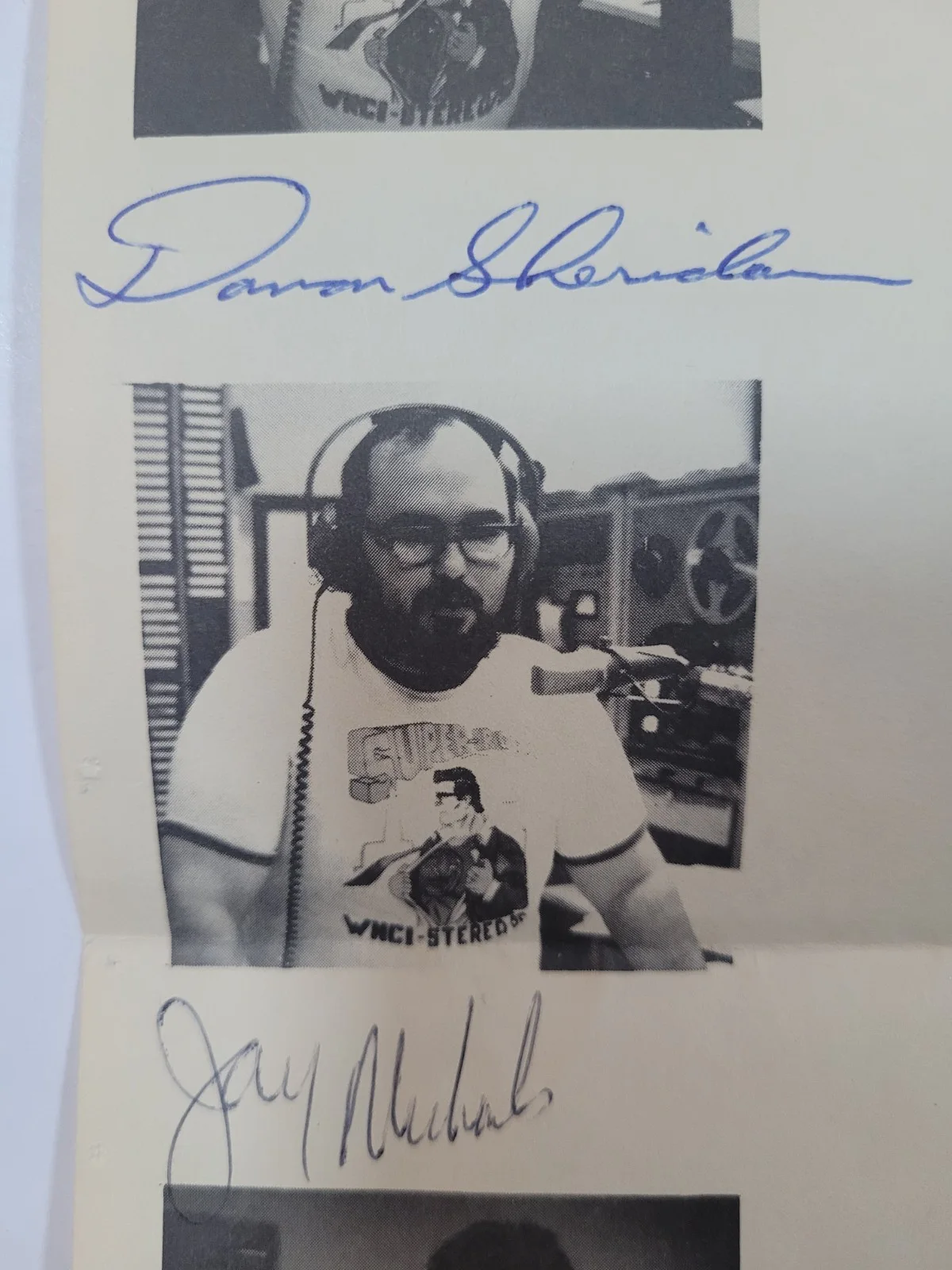 Station DeeJays — WNCI - STEREO/98 - COLUMBUS - 70'S - PROMOTIONAL DEEJAY LISTING - SIGNATURES, image 4
