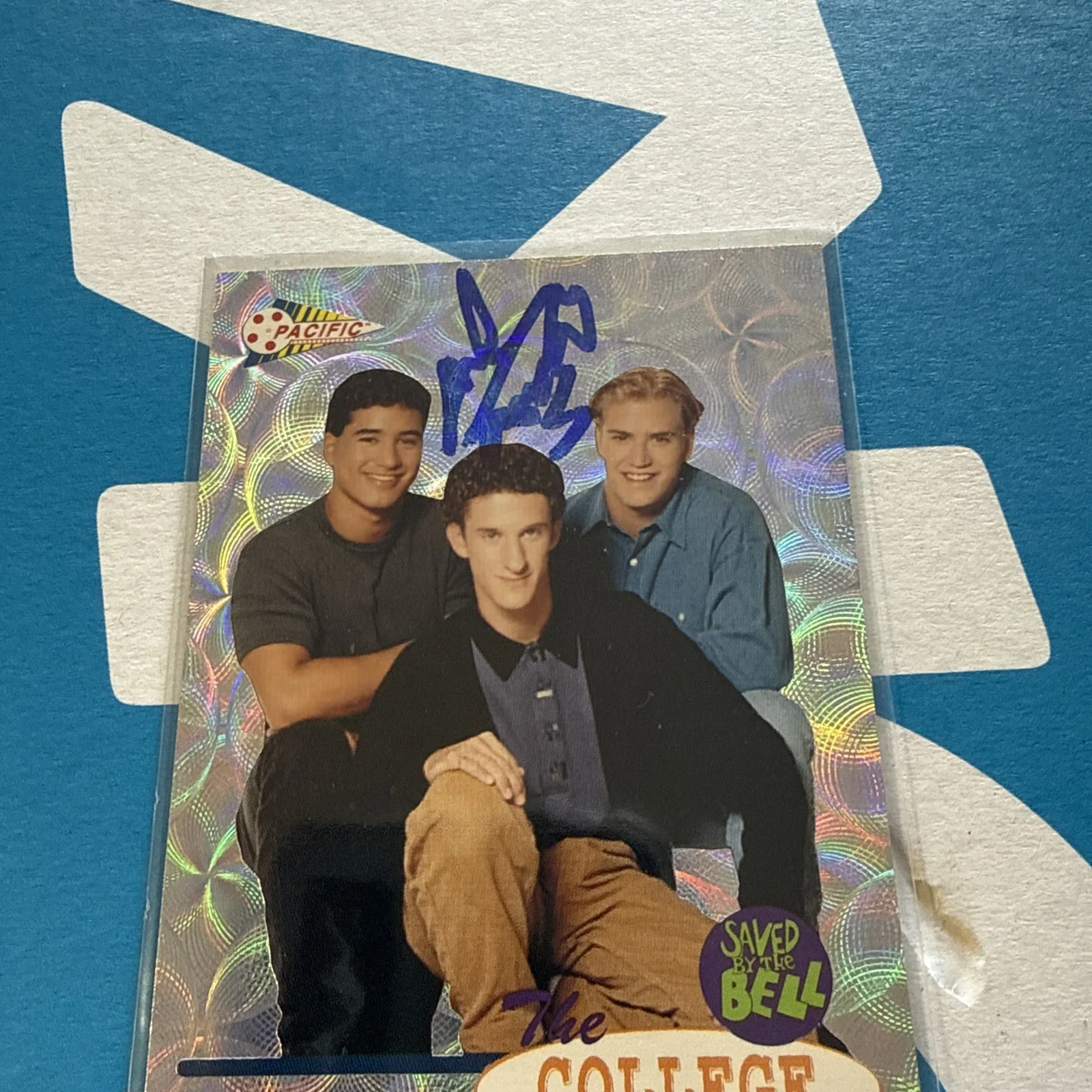 DUSTIN DIAMOND — 1994 Saved By The Bell DUSTIN DIAMOND AUTO Screech Signed Card JSA Witness, изображение 4