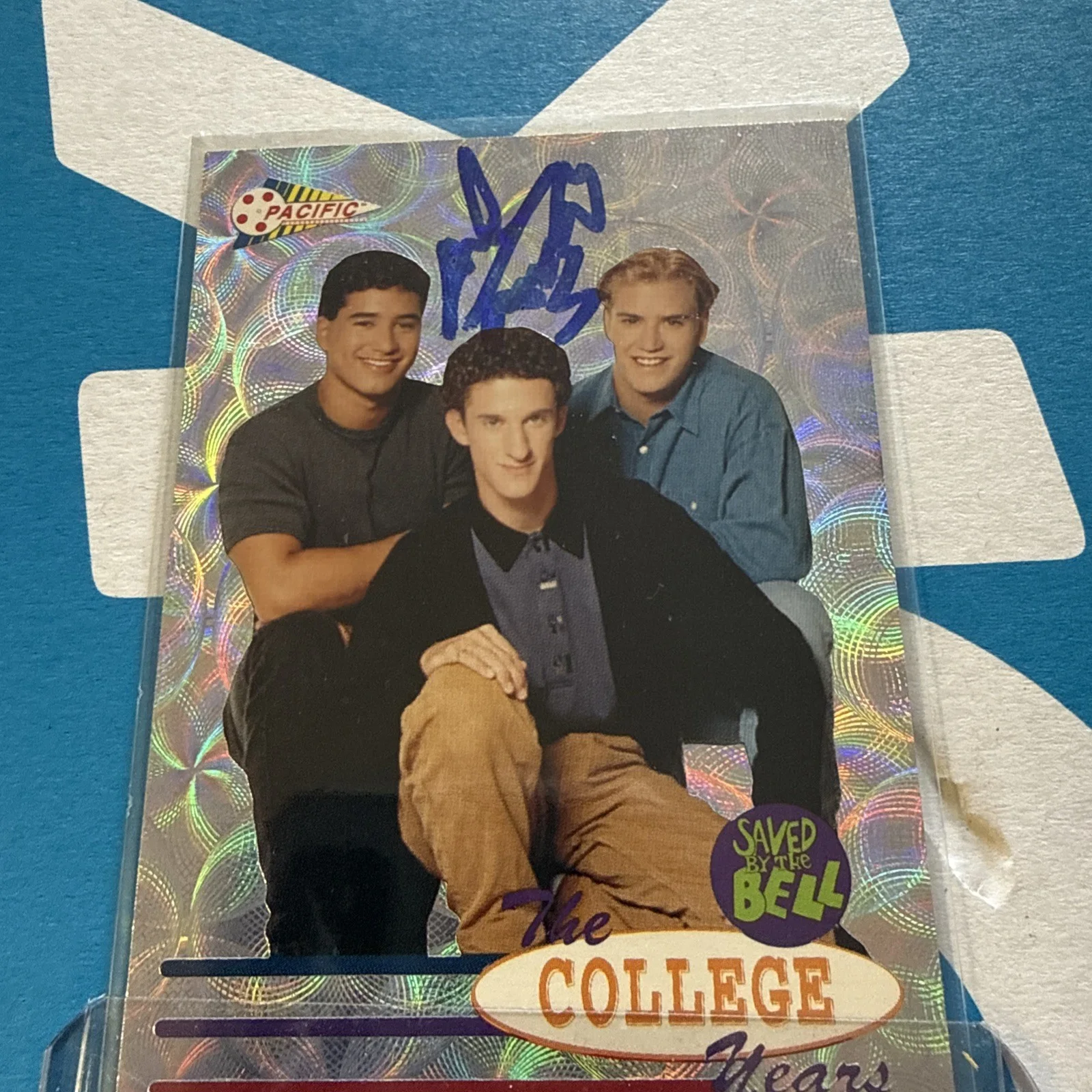 DUSTIN DIAMOND — 1994 Saved By The Bell DUSTIN DIAMOND AUTO Screech Signed Card JSA Witness, изображение 5
