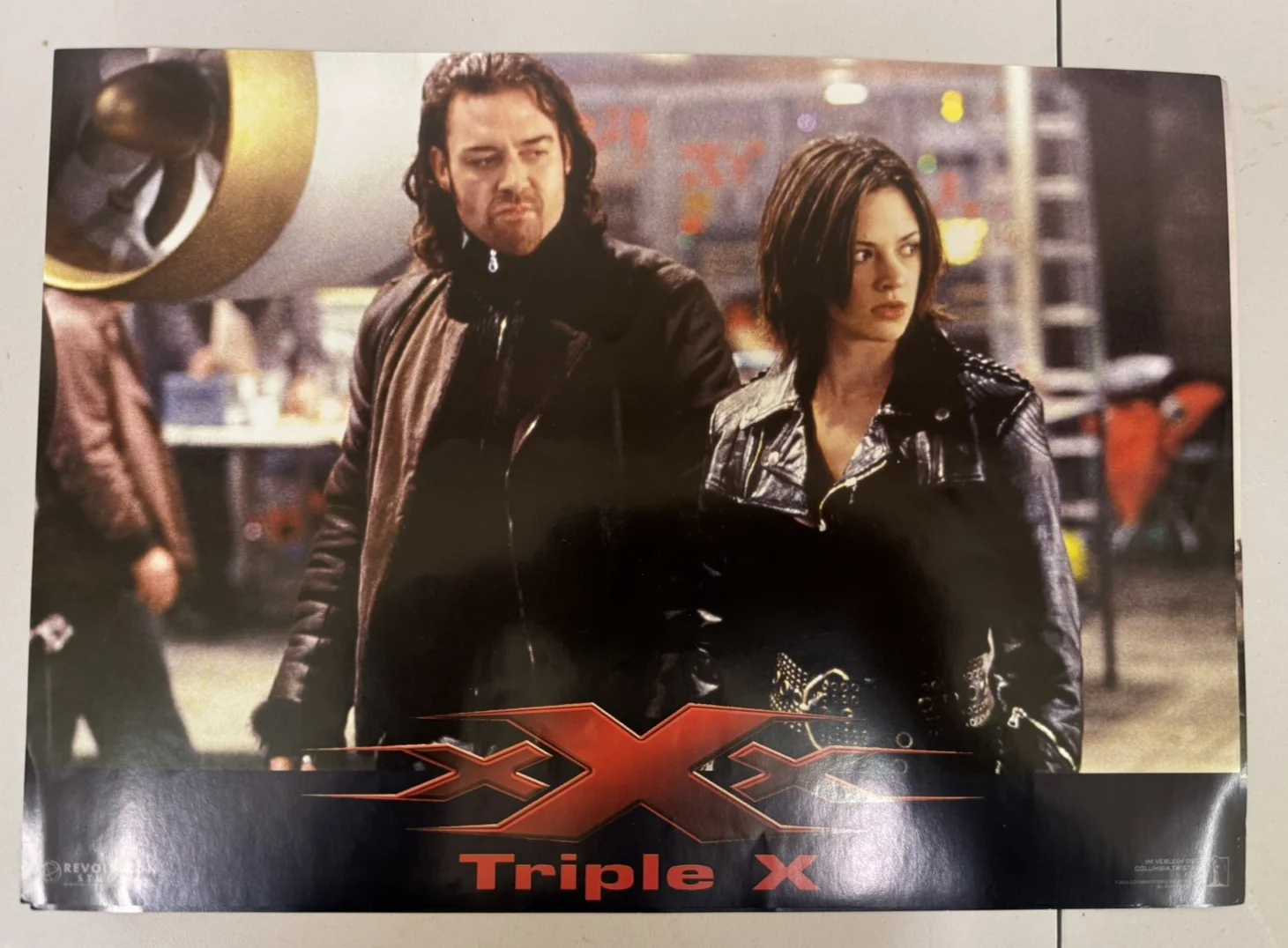 Vin Diesel xXx TRIPLE X lobby cards 8 original vintage stills 2002, изображение 2