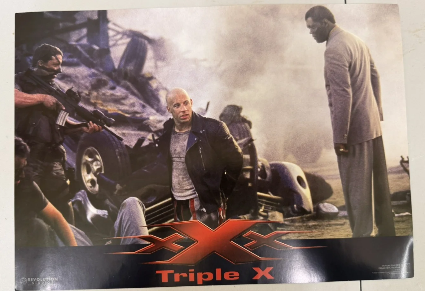 Vin Diesel xXx TRIPLE X lobby cards 8 original vintage stills 2002, изображение 4
