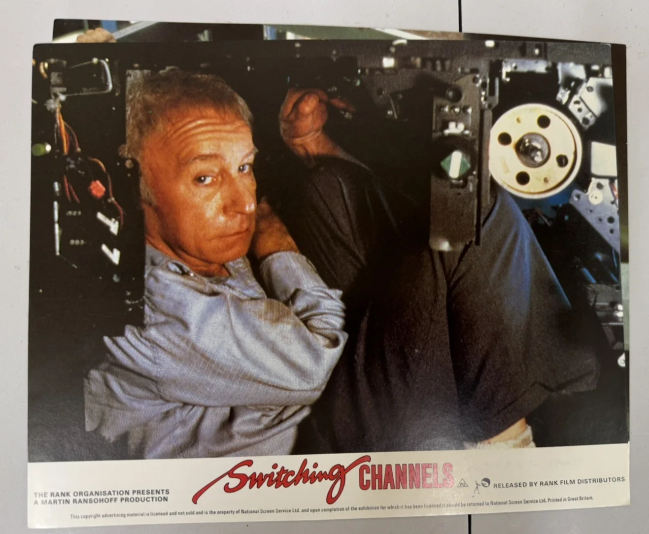 SWITCHING CHANNELS ORIGINAL 8X10 LOBBY CARD SET OF 8 1988 BURT REYNOLDS REEVE, изображение 3