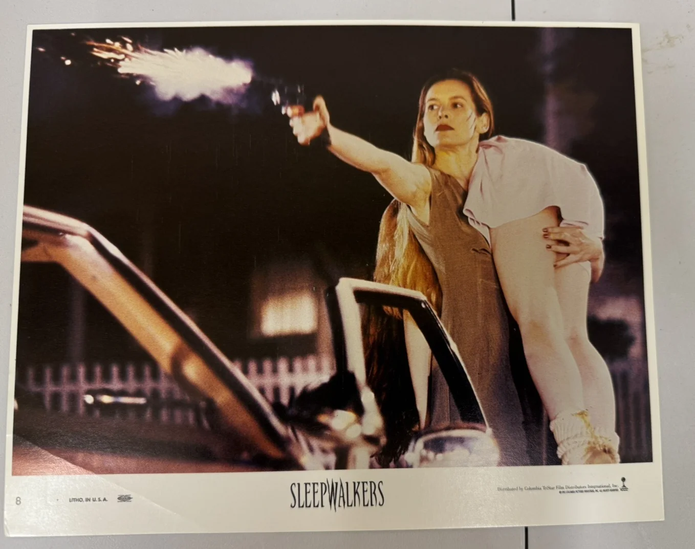 SLEEPWALKERS ORIGINAL LOBBY CARD SET OF 8 1992 BRIAN KRAUSE STEPHEN KING, изображение 4