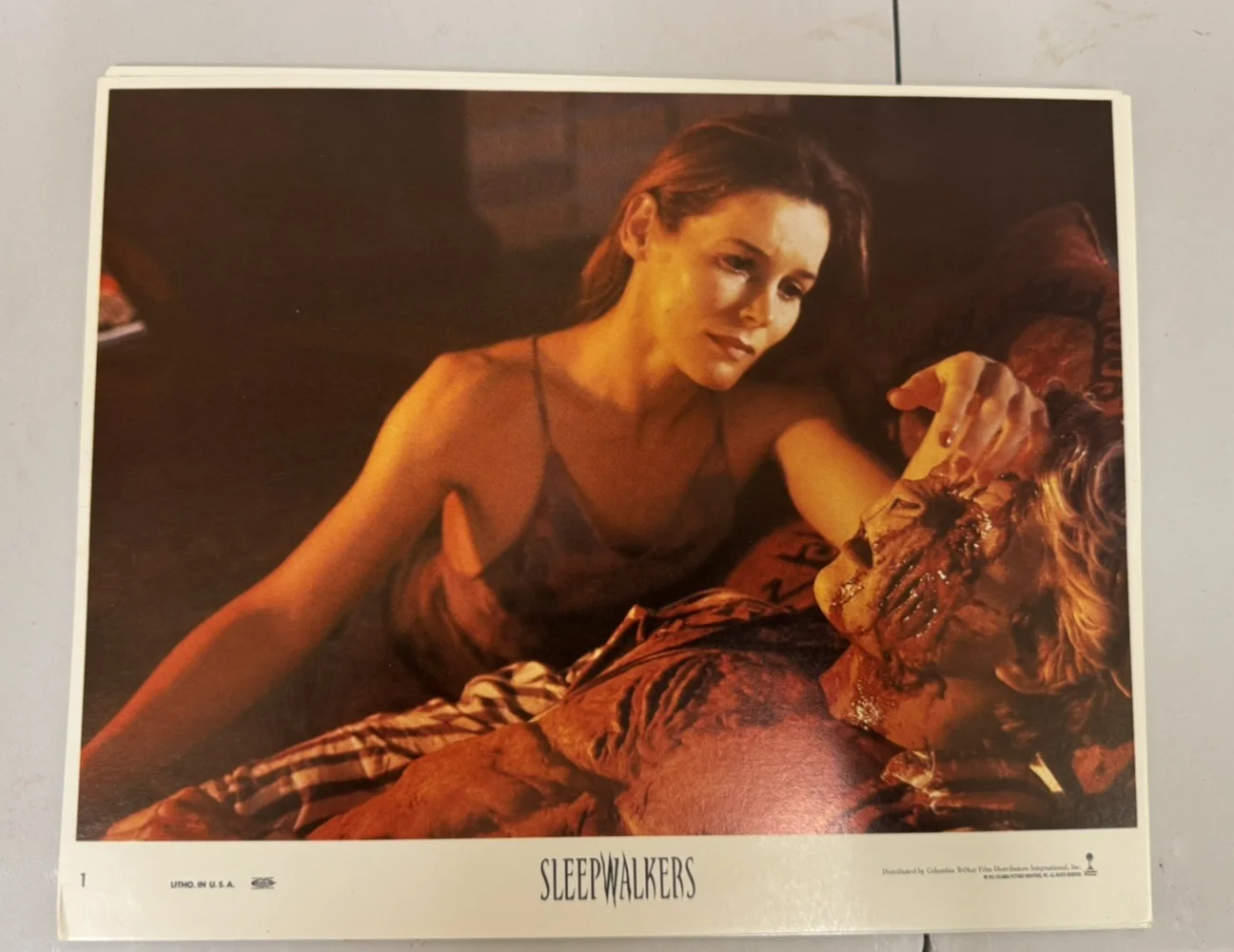 SLEEPWALKERS ORIGINAL LOBBY CARD SET OF 8 1992 BRIAN KRAUSE STEPHEN KING, изображение 5