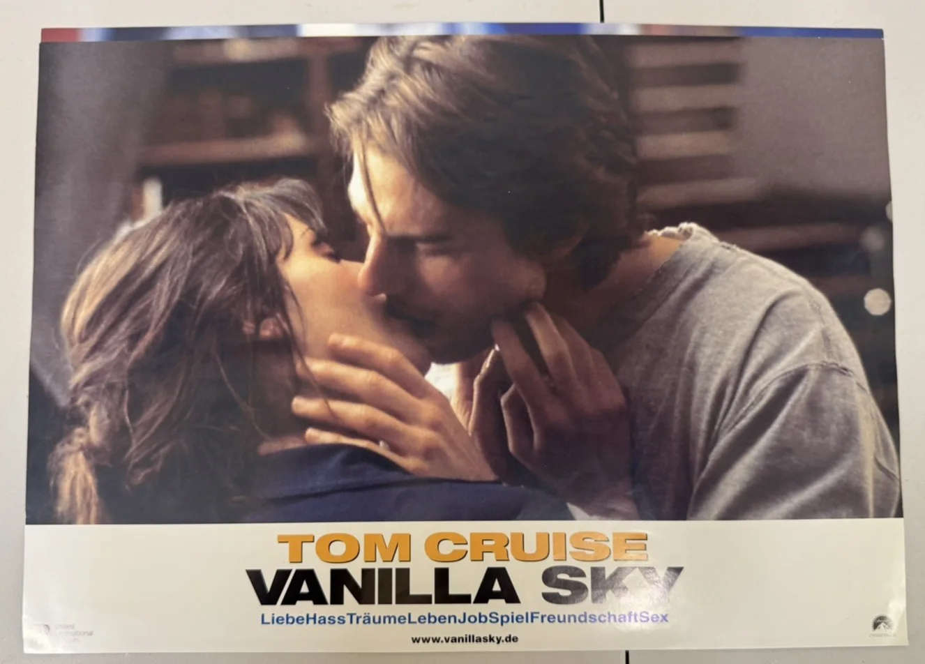 tom cruise VANILLA SKY! game 7 photos cinema lobby cards, image 2
