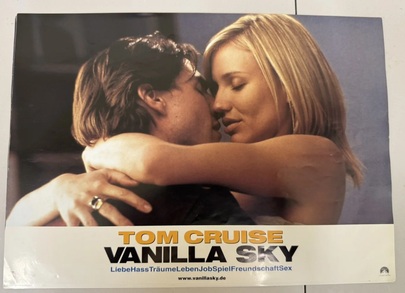 tom cruise VANILLA SKY! game 7 photos cinema lobby cards, image 3