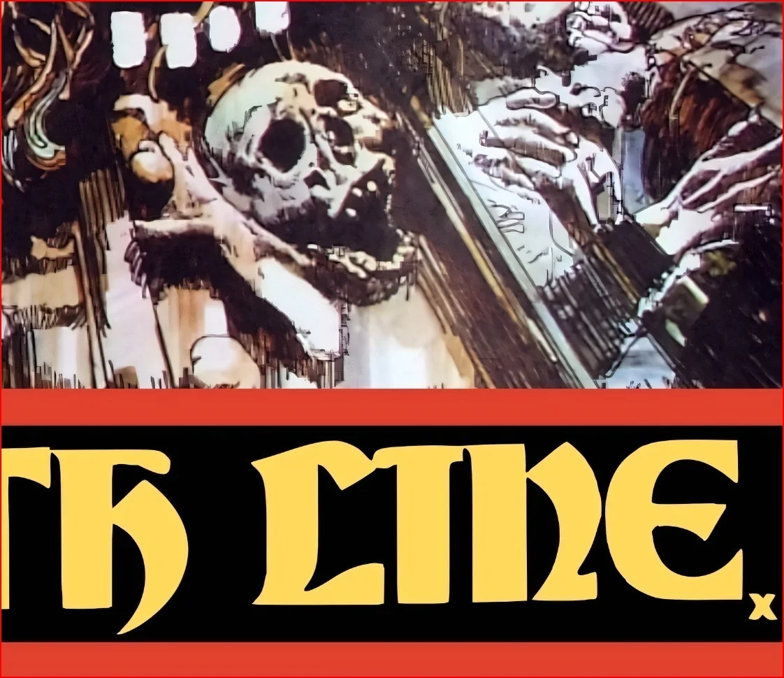 Death Line 1972 Christopher Lee Horror Film Restored 27.2" x 41" US One Sheet, изображение 4