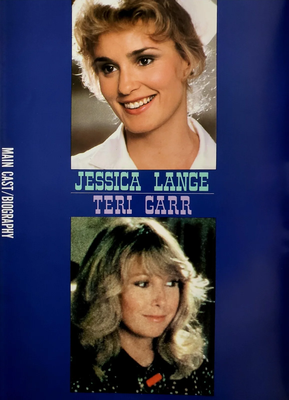 TOOTSIE - VINTAGE 1983 SOUVENIR BROCHURE - DUSTIN HOFFMAN, JESSICA LANGE - JAPAN, изображение 4