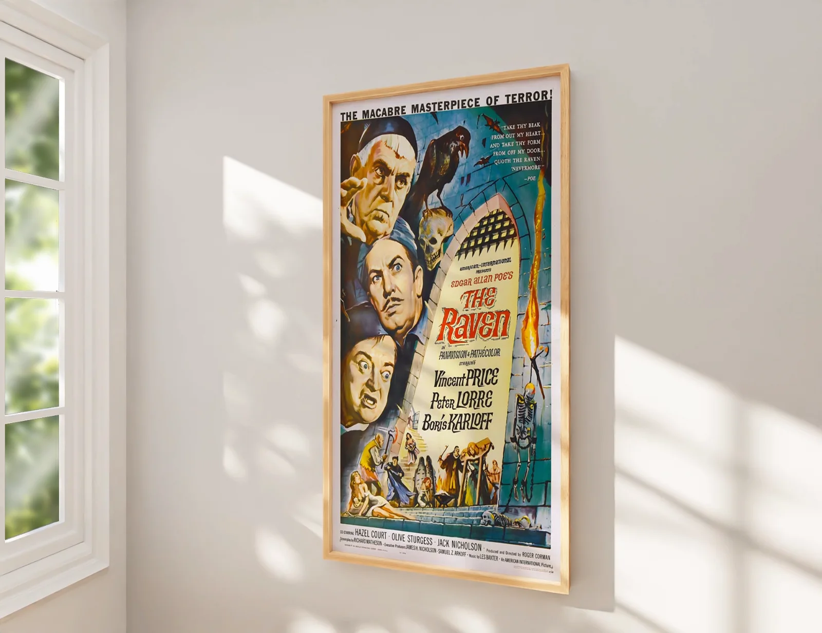 The Raven 1963 American International - Restored 30" x 40" UK Quad Poster, изображение 2
