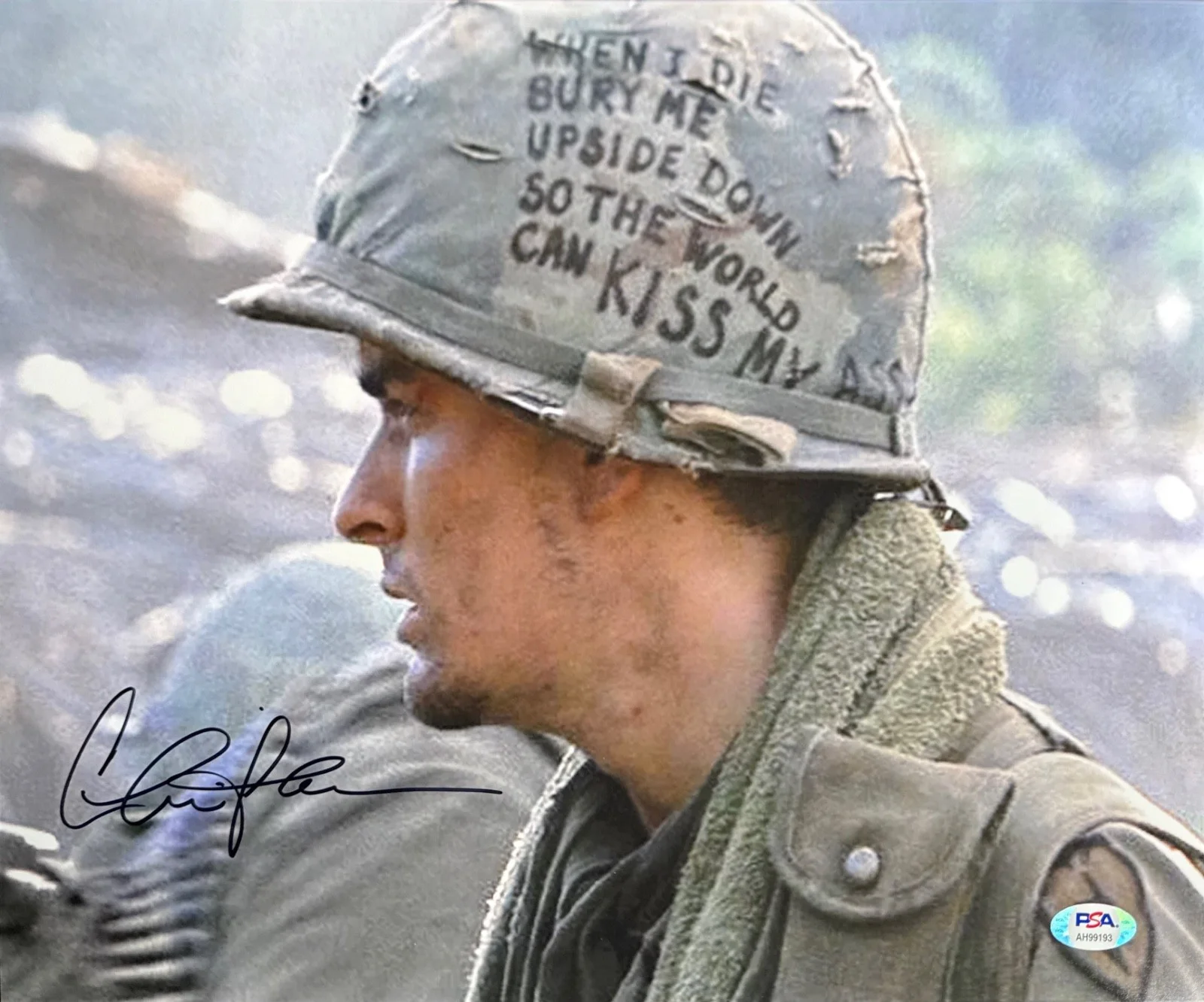 Charlie Sheen — Charlie Sheen Signed 11x14 Photo PSA AH99193, изображение 2