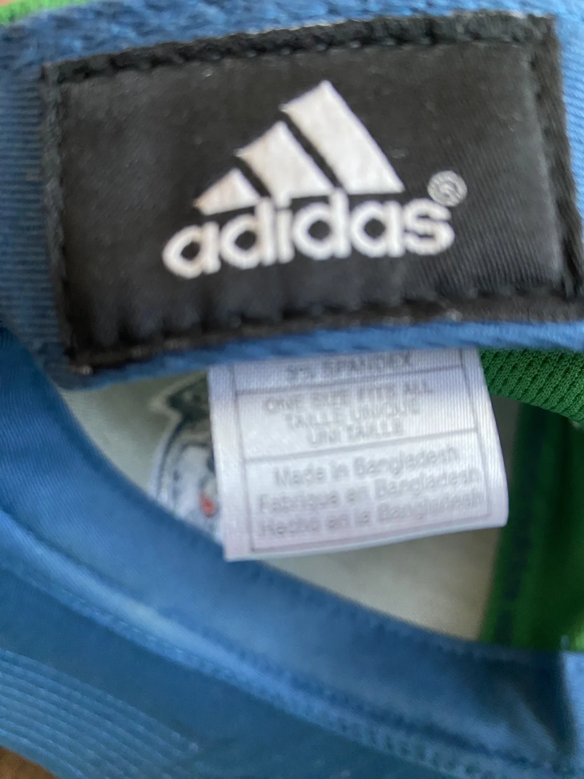 unknown names — Minnesota Green and White Lynx Cap w/autographs on underside of bill, image 4