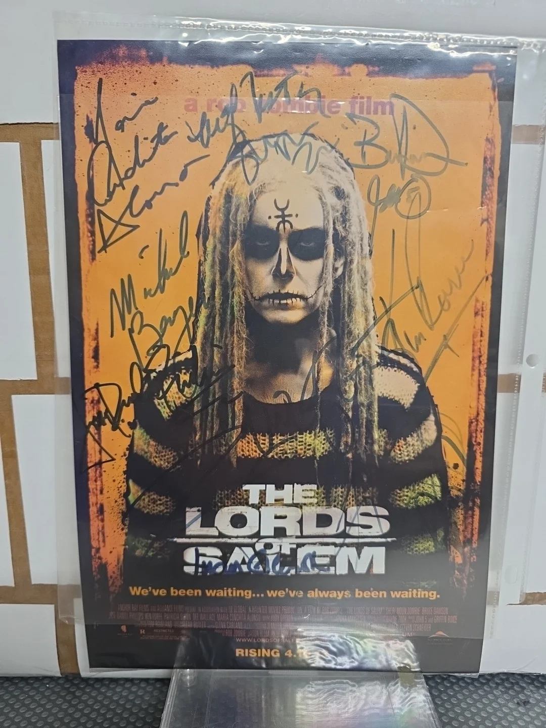 Patricia Quinn — The Lords Of Salem Cast Autographed Mini Movie Poster, изображение 4