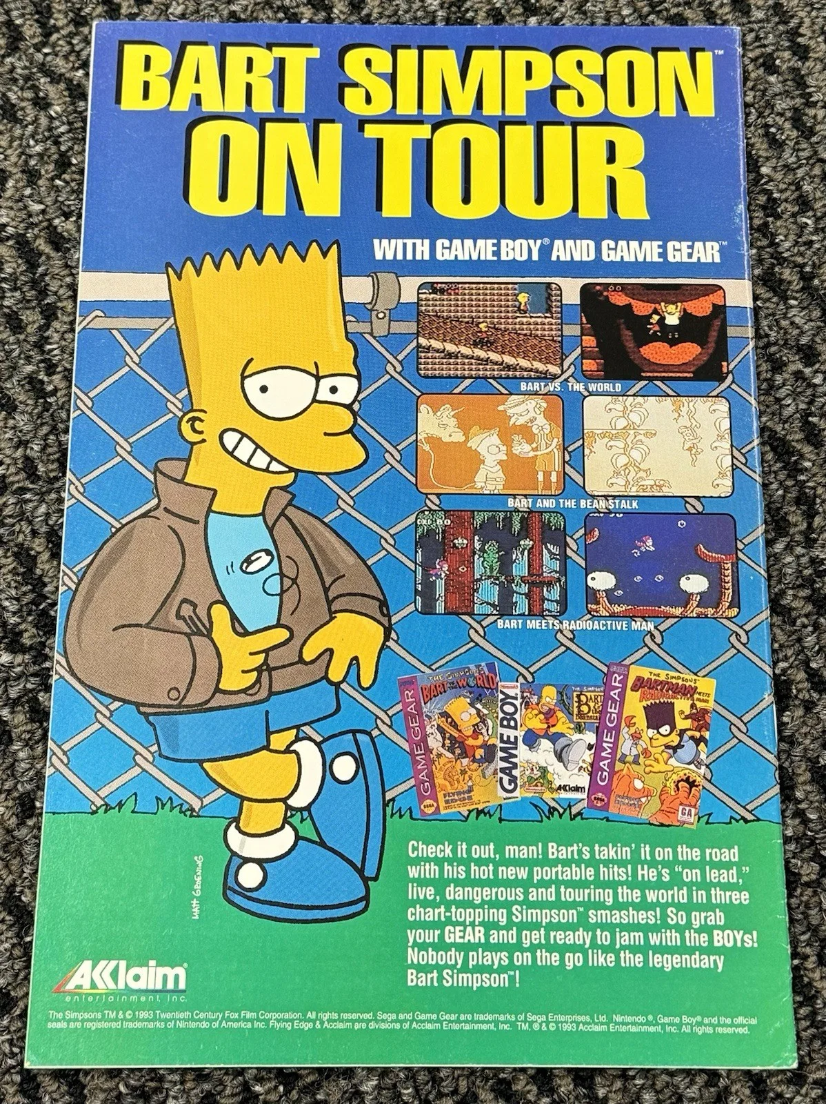Matt Groening — Matt Groening Signed Autograph Sketch 1994 Bartman Comic Book PSA/DNA Authentic, image 2