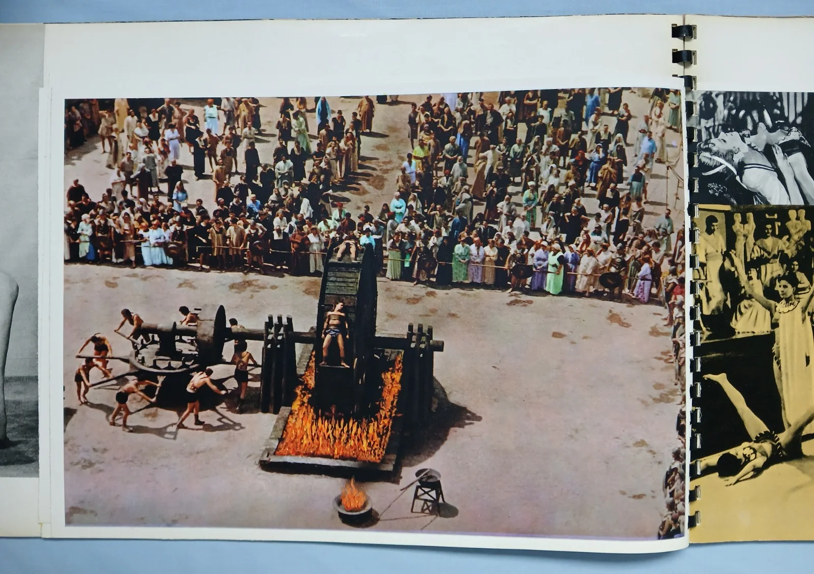 SODOM AND GOMORRAH (1962) rare original spiral-bound souvenir program book, image 4